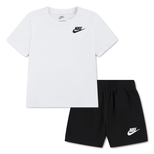 Nike Boys' Sportswear Club T-Shirt and Shorts 2-Piece Outfit Set