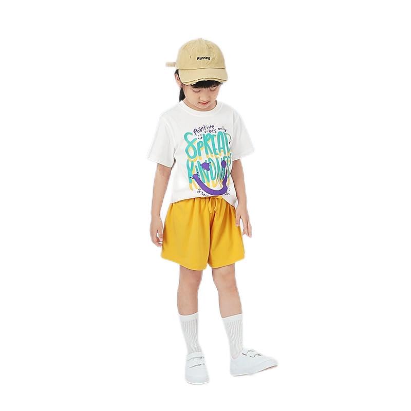 Boys Summer Cotton Tee and Shorts Set