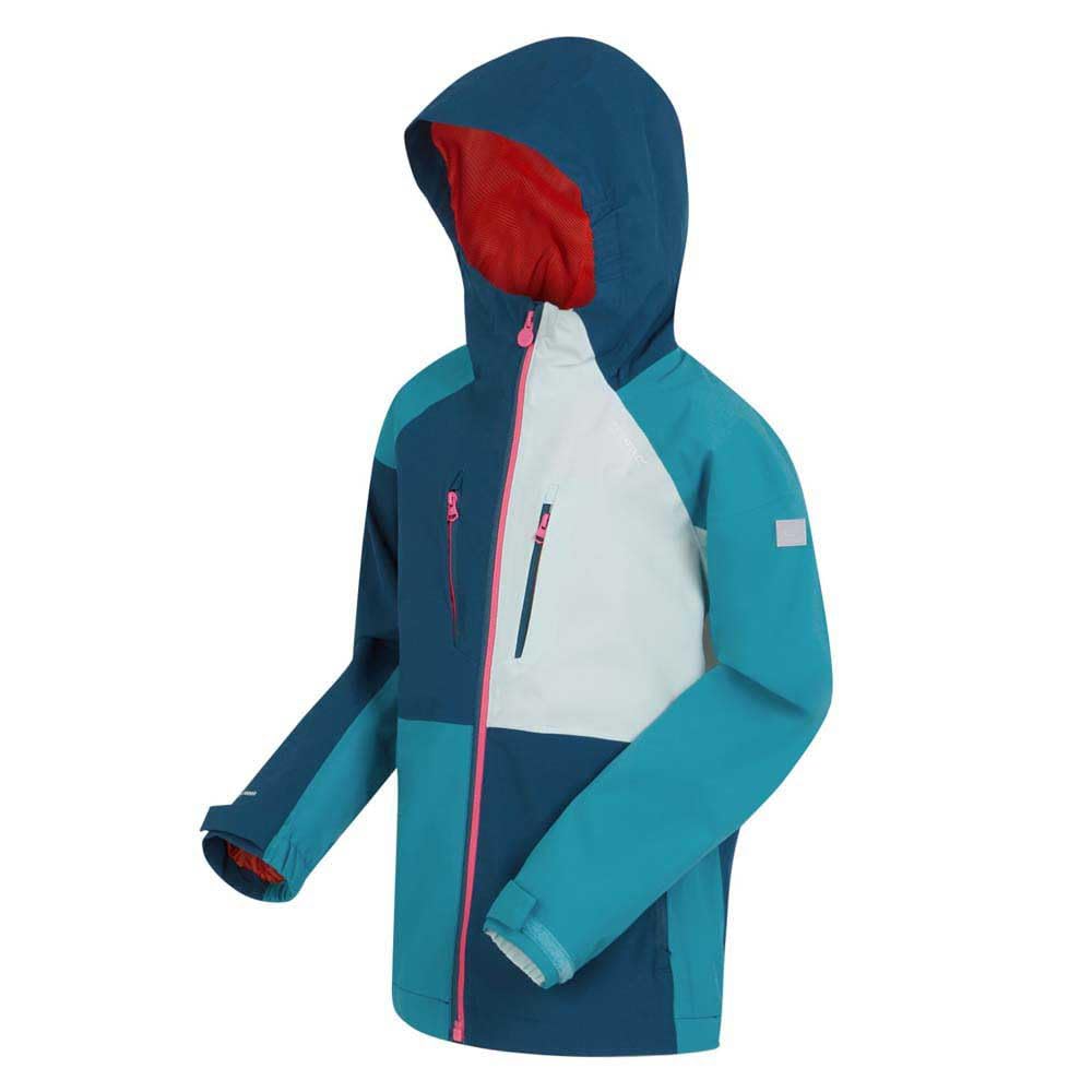 Regatta Girl's Kids' Highton V Waterproof Jacket Girls Highton V Full Zip Waterproof Coat
