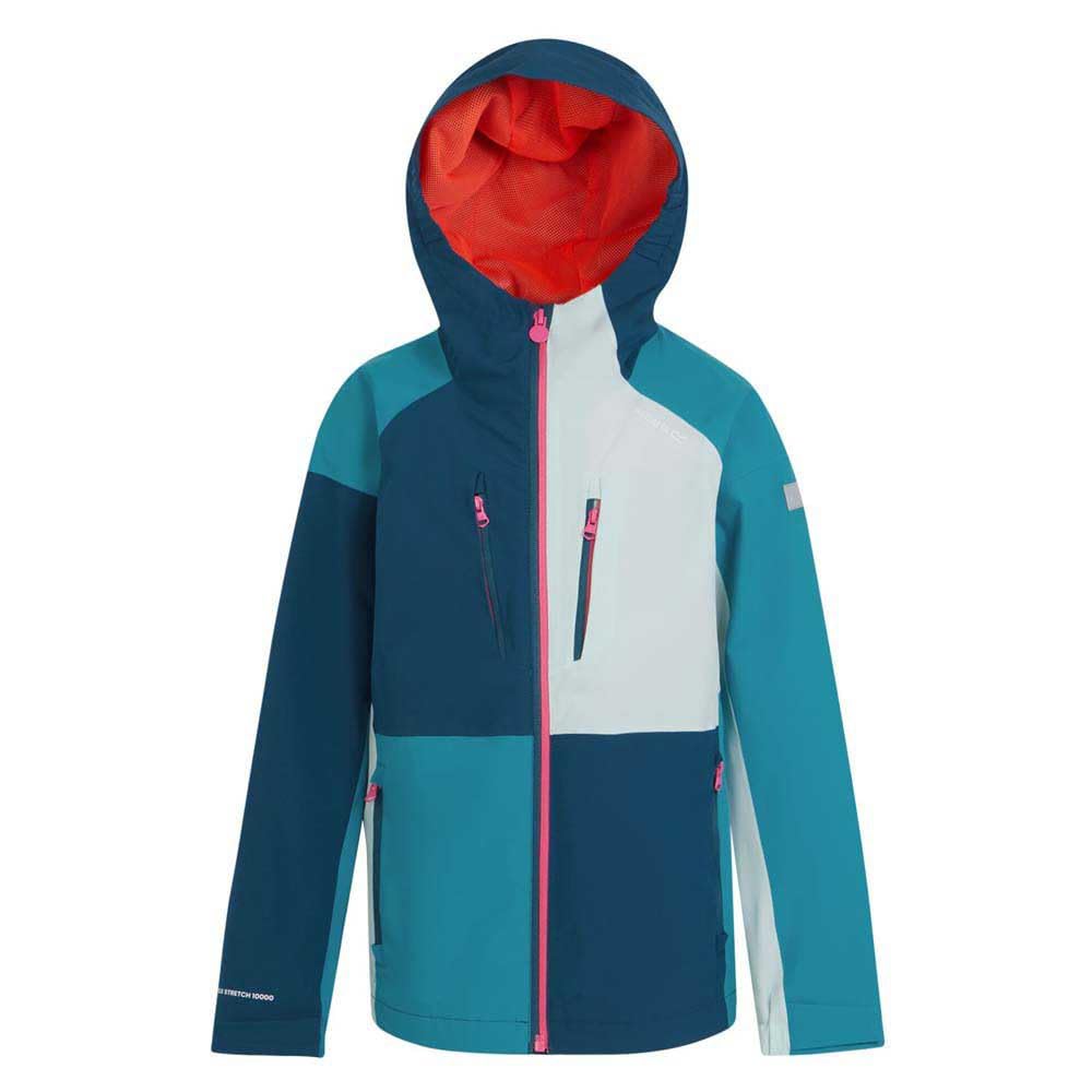 Regatta Girl's Kids' Highton V Waterproof Jacket Girls Highton V Full Zip Waterproof Coat