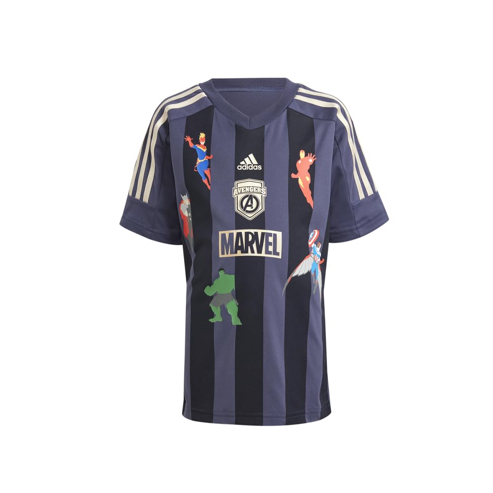 adidas Unisex-Child Marvel Avengers T-Shirt Set