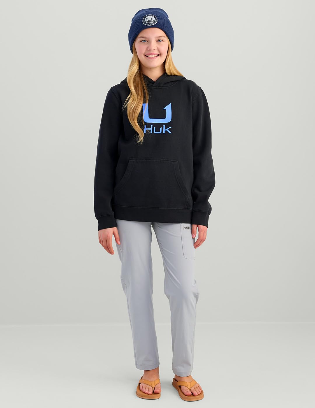 Kids Cotton Fleece Pullover Hoodie