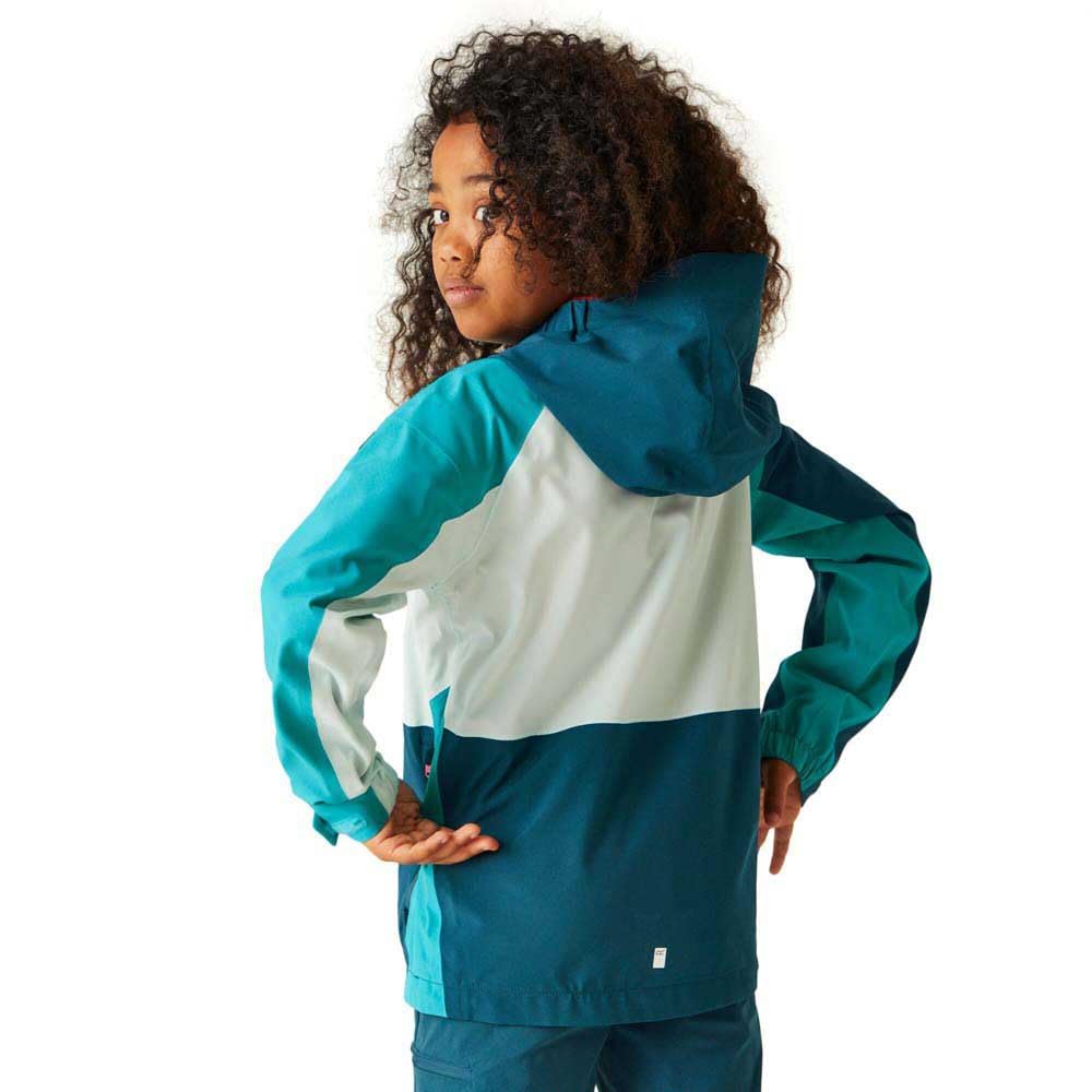Regatta Girl's Kids' Highton V Waterproof Jacket Girls Highton V Full Zip Waterproof Coat