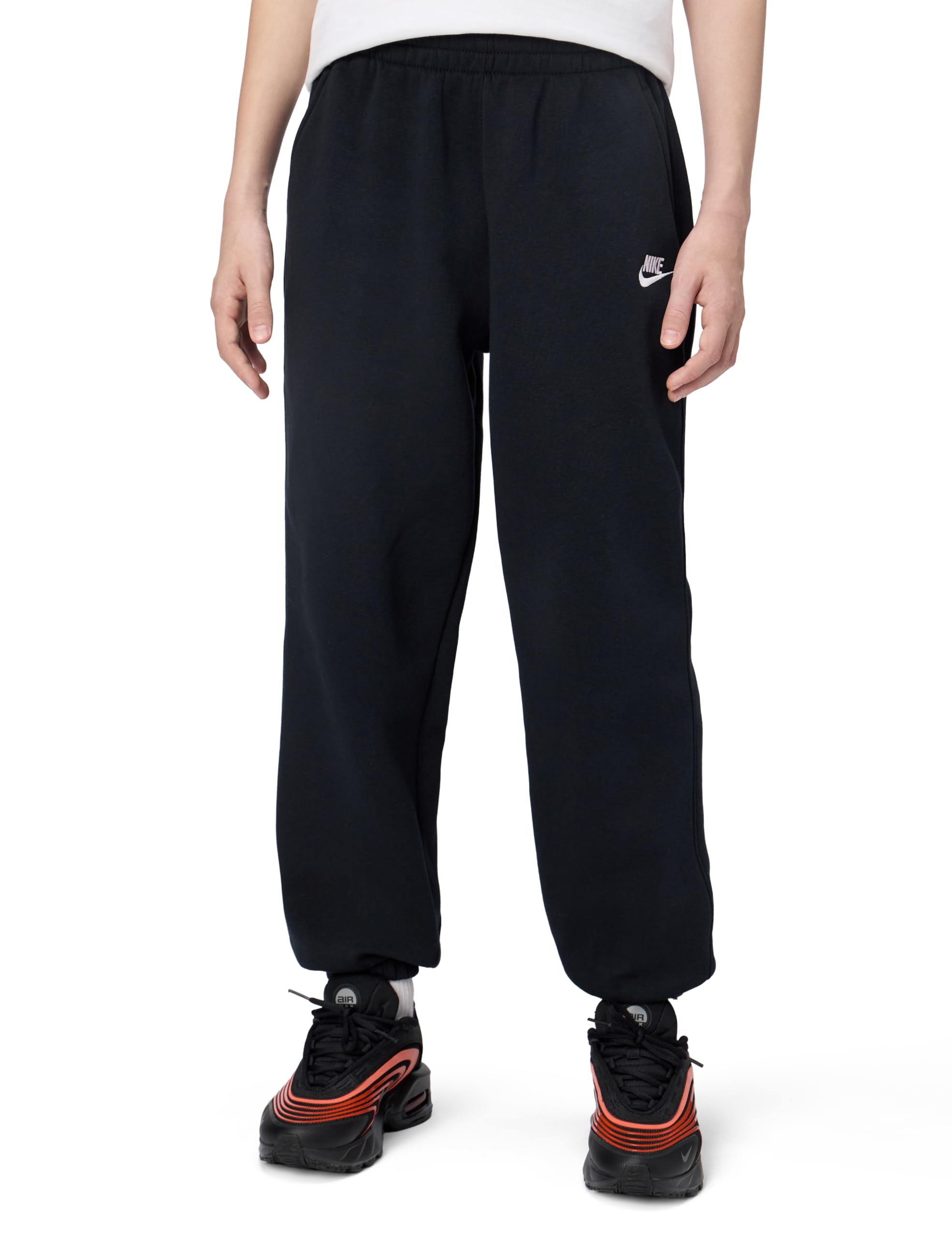 Nike Unisex Big Kids' Sportswear Club Fleece Loose Pants - Boys and Girls
