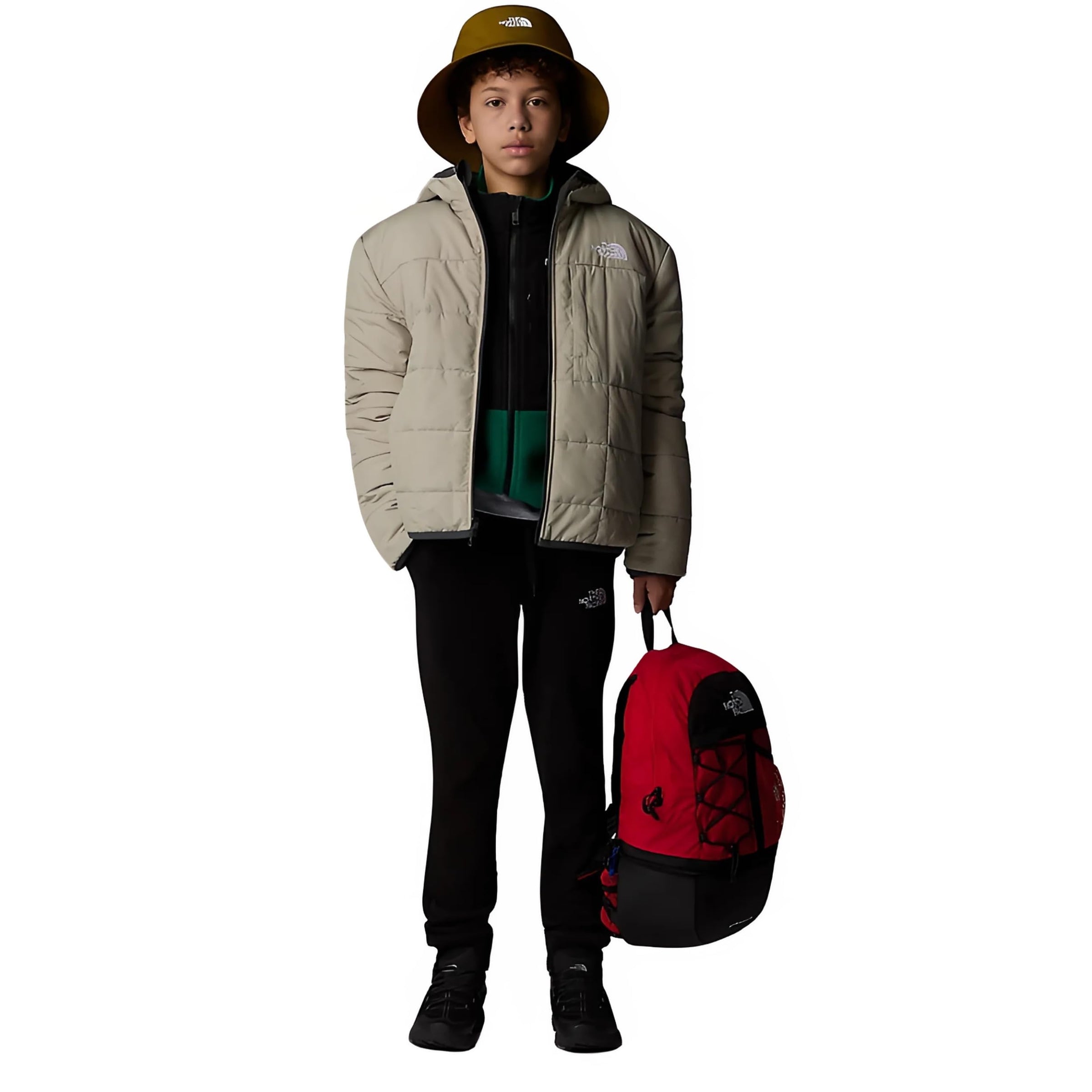 The North Face Boys' Reversible Shasta Full Zip Hooded Jacket