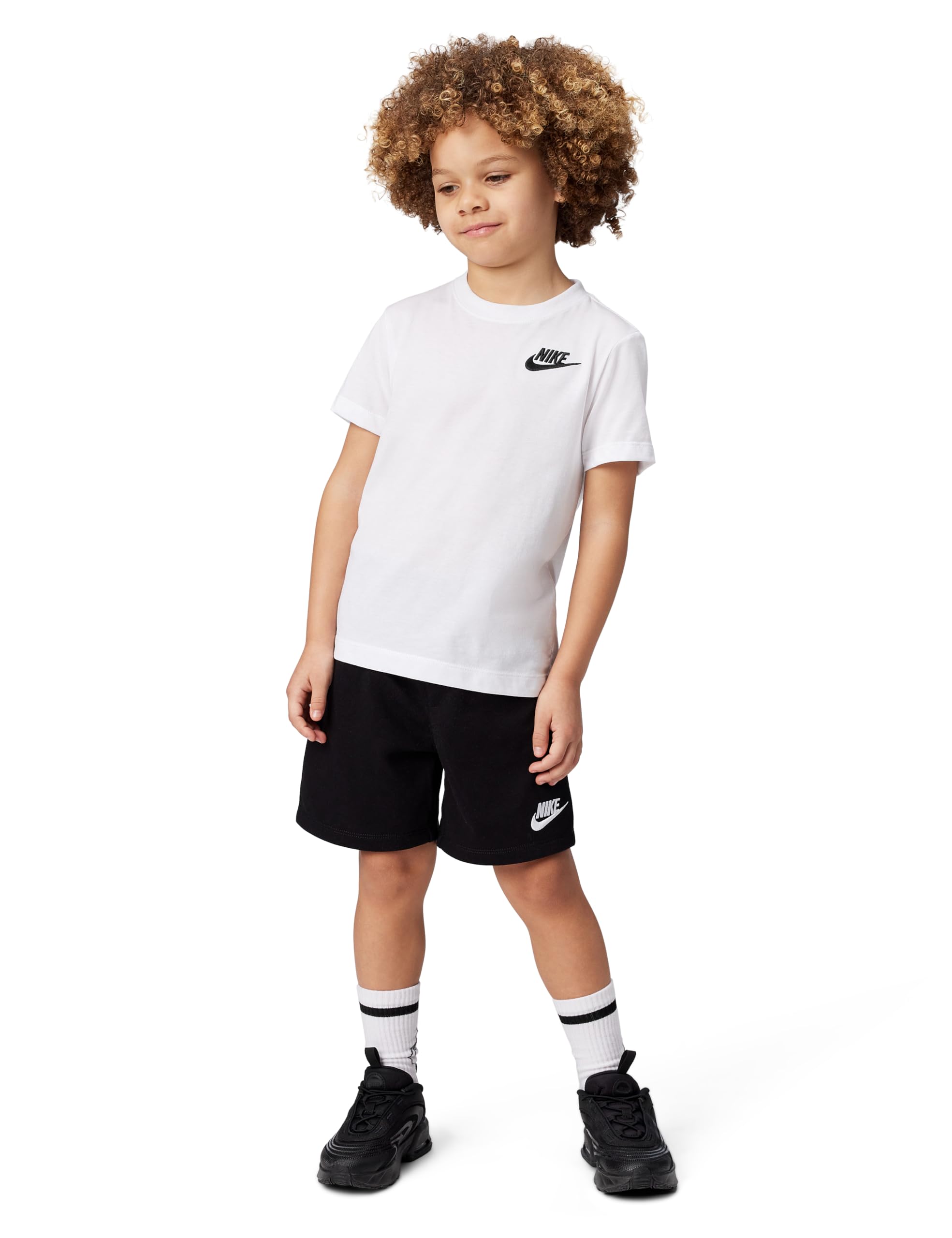 Nike Boys' Sportswear Club T-Shirt and Shorts 2-Piece Outfit Set