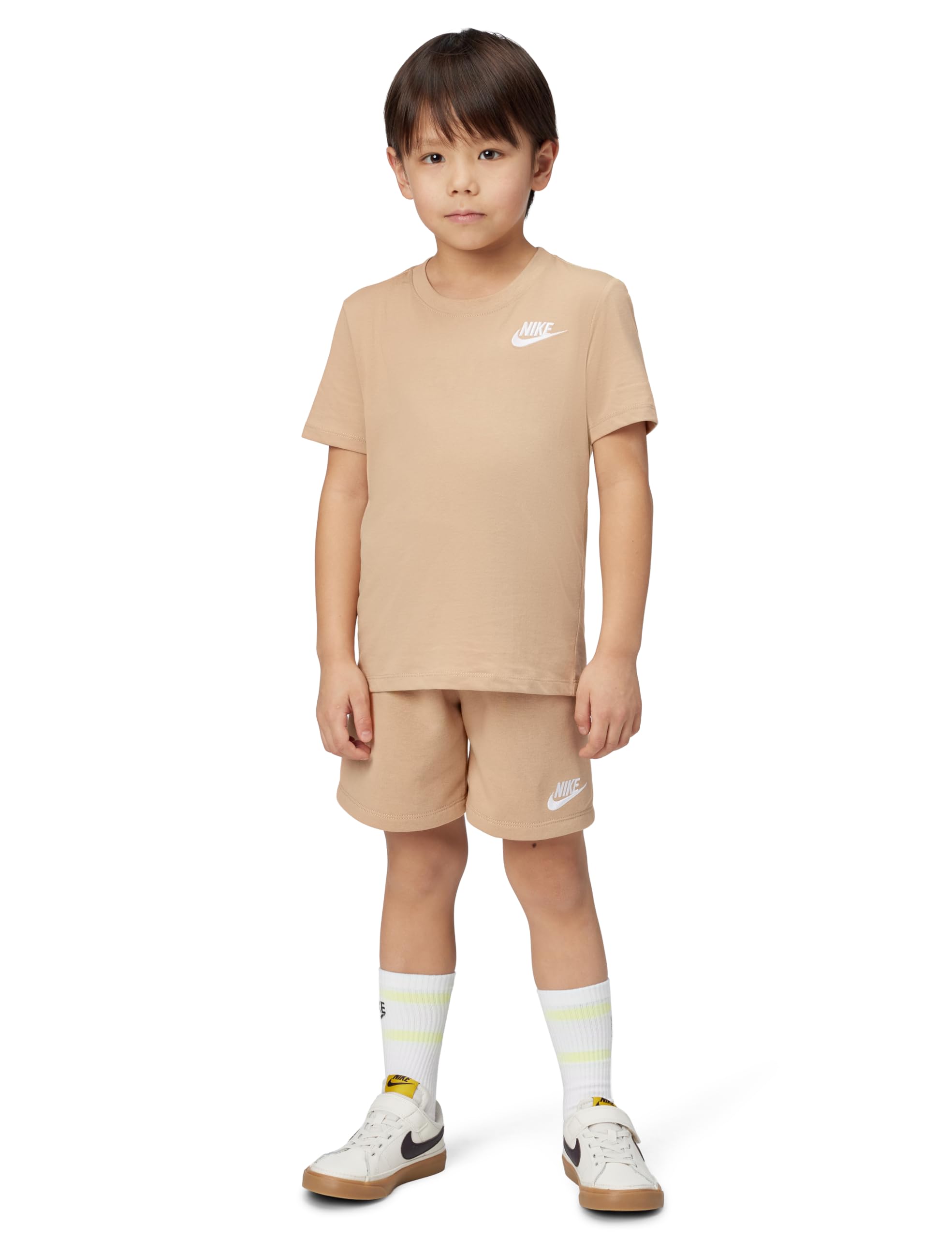 Nike Boys' Sportswear Club T-Shirt and Shorts 2-Piece Outfit Set