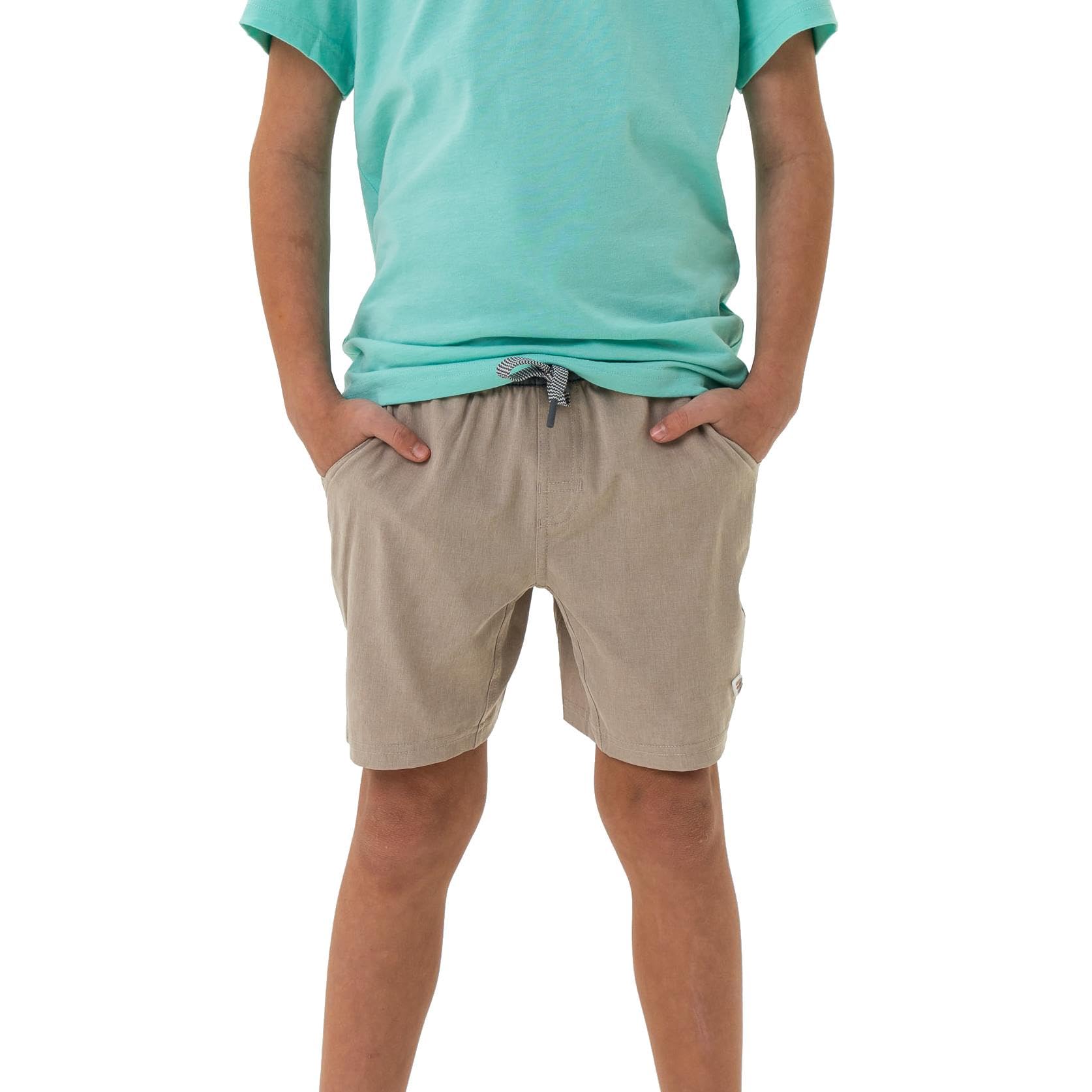 Boys Quick-Dry Stretch Athletic Shorts