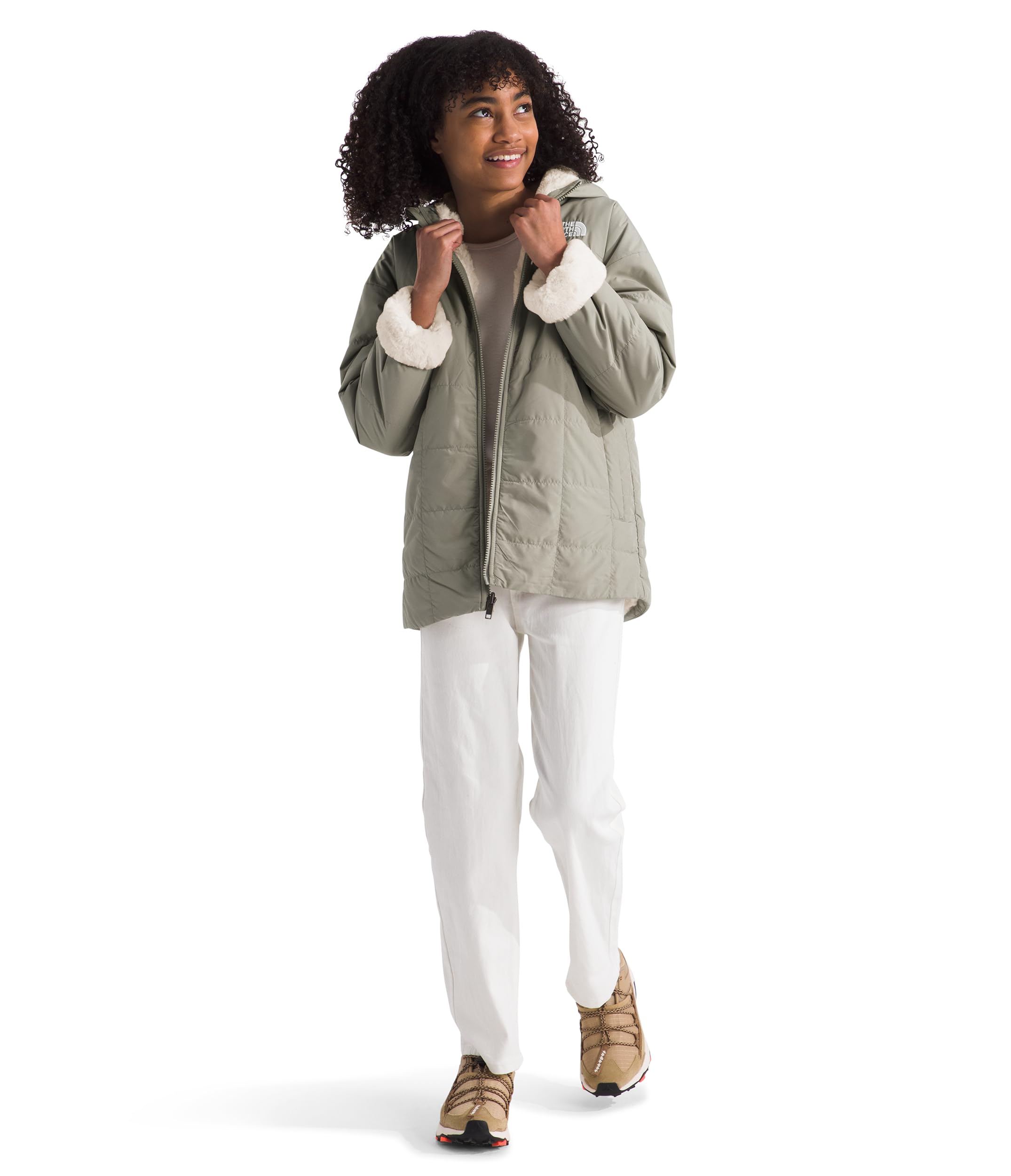 The North Face Girls' Reversible Shasta Short Parka