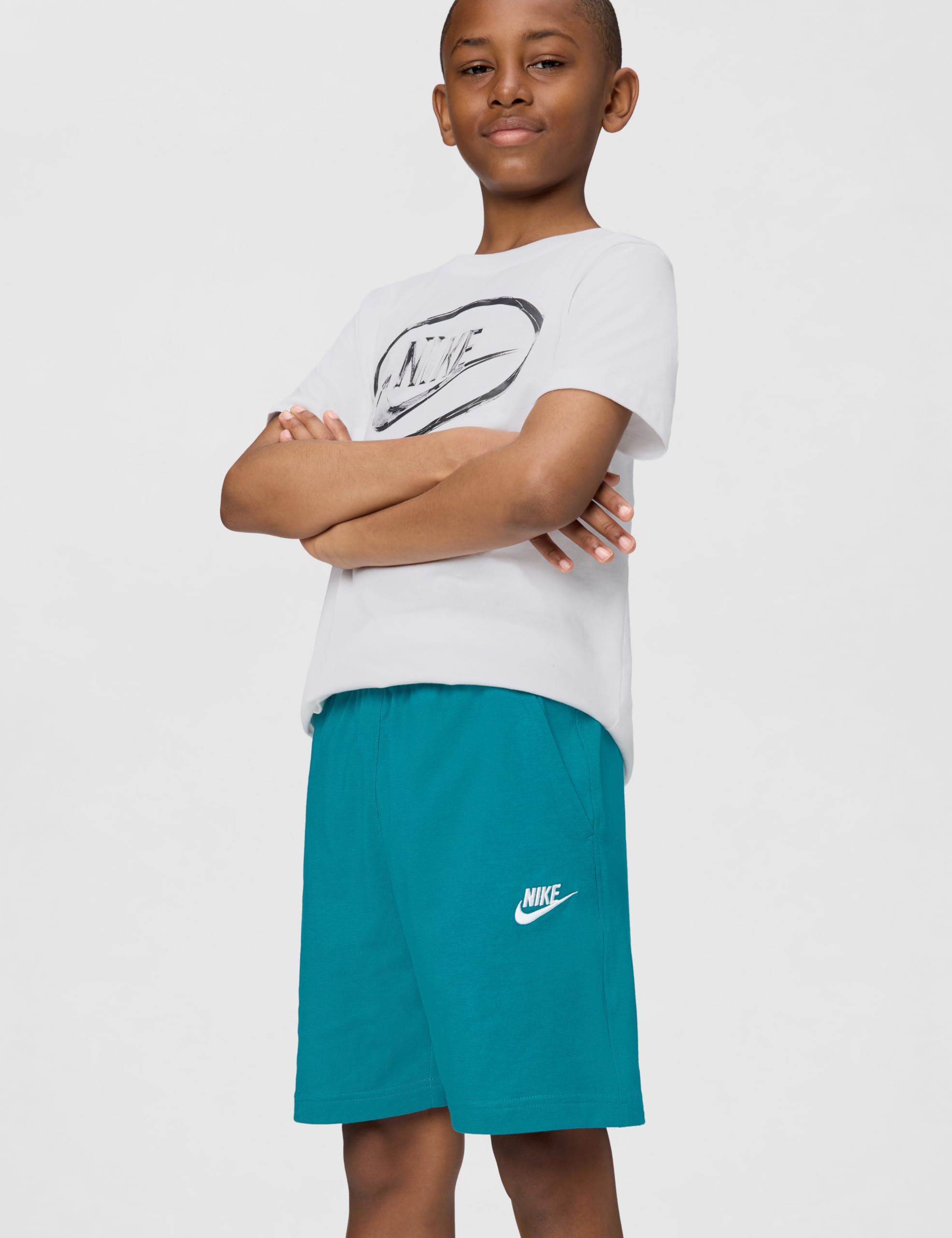 Nike Kids' Sportswear Club 6" Knit Shorts