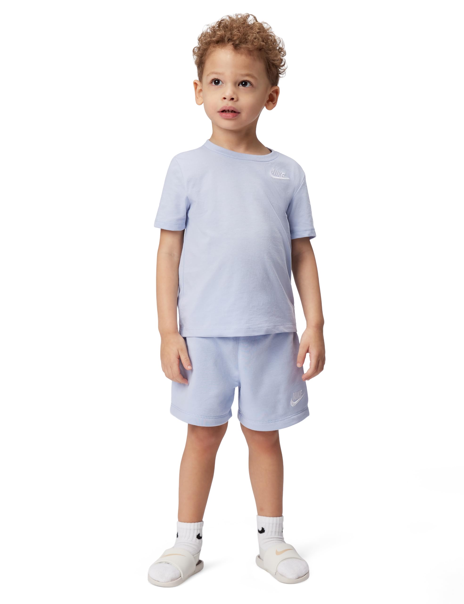 Nike Boys' Sportswear Club T-Shirt and Shorts 2-Piece Outfit Set