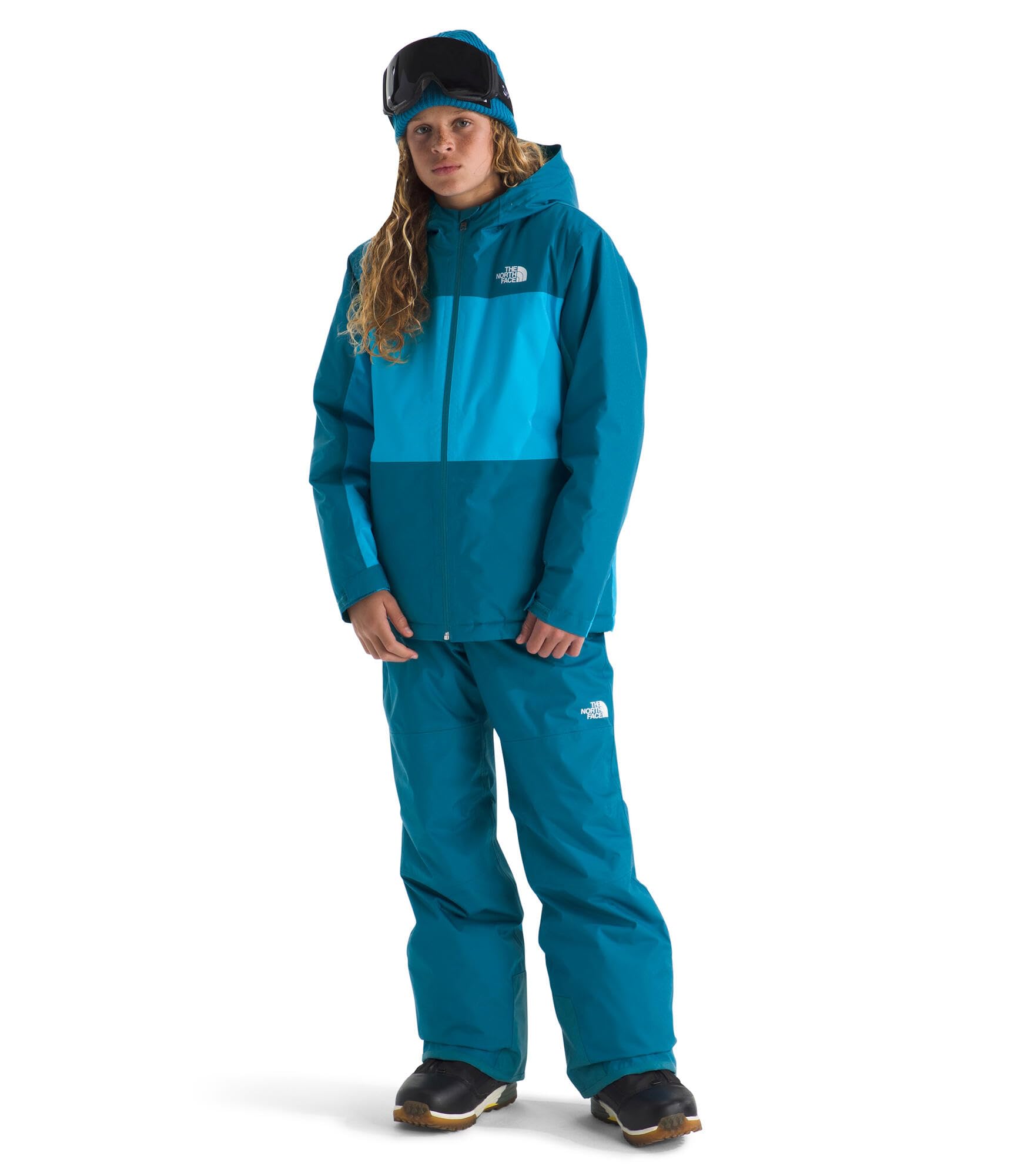 Boys Waterproof Insulated Ski & Snowboard Pants with Gaiters