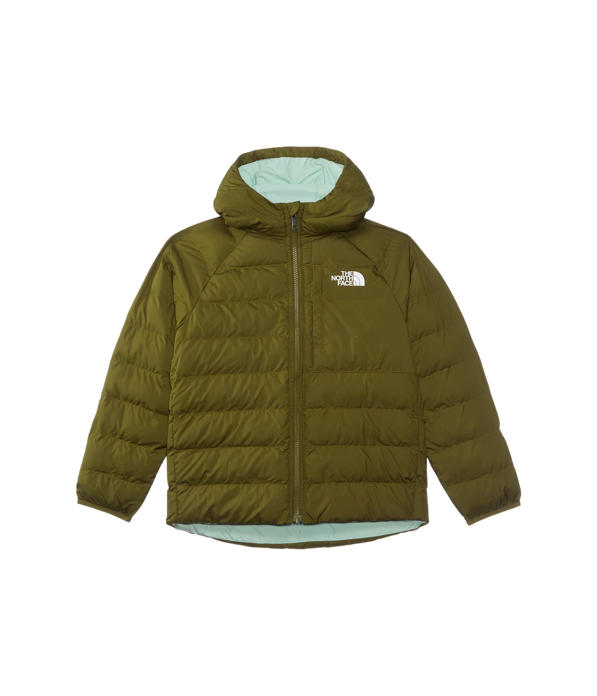 Girls Reversible Water-Repellent Hooded Winter Jacket