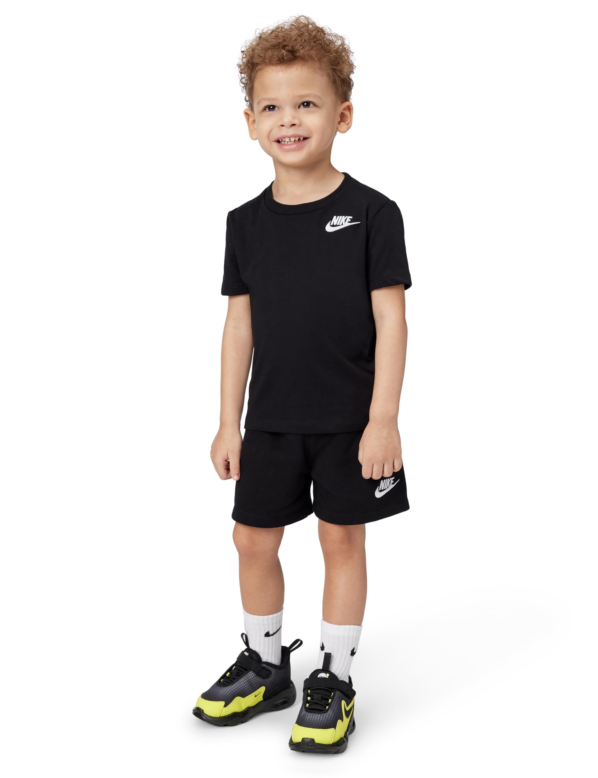 Nike Boys' Sportswear Club T-Shirt and Shorts 2-Piece Outfit Set