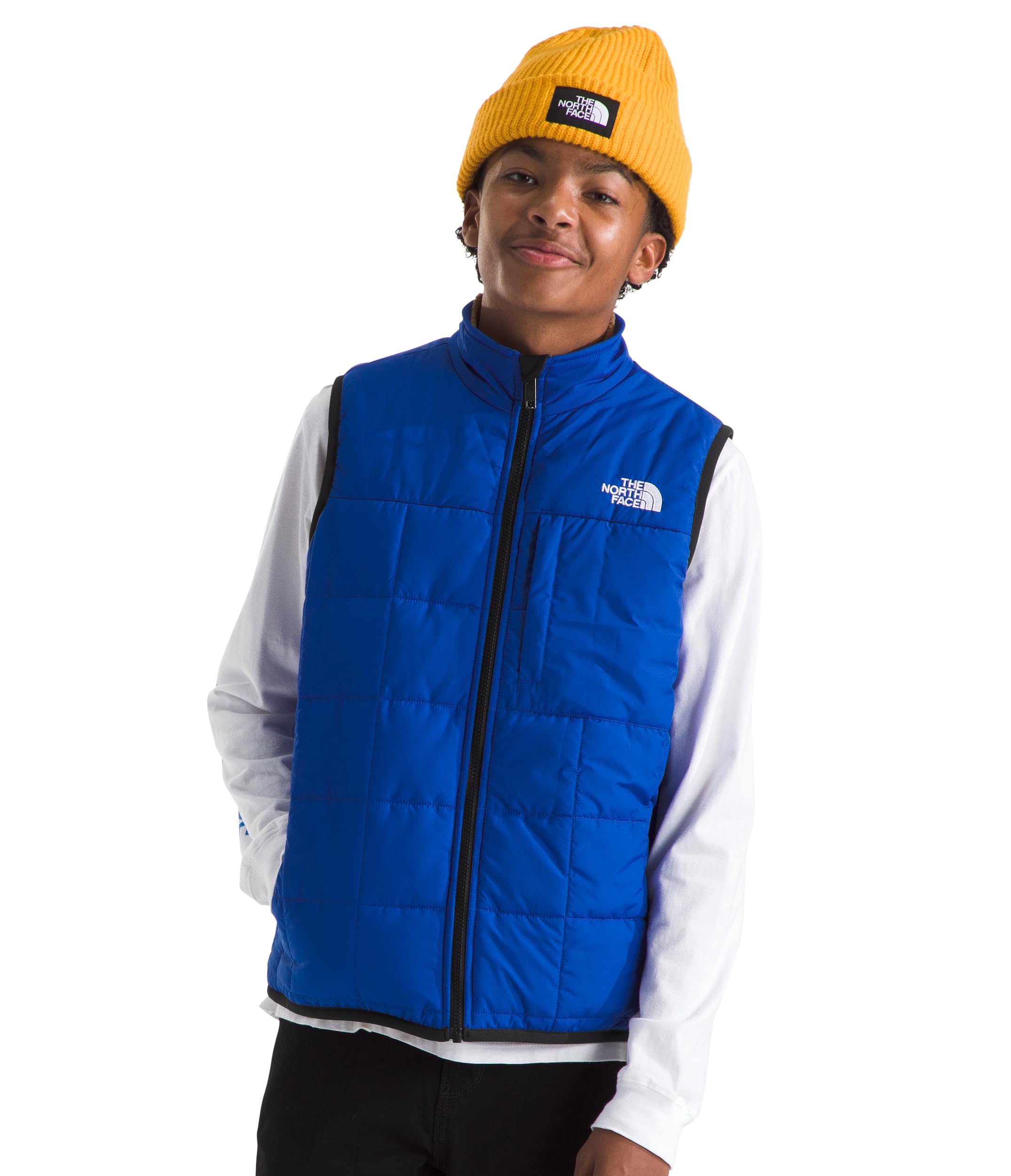Boys Reversible Midweight Puffer Vest