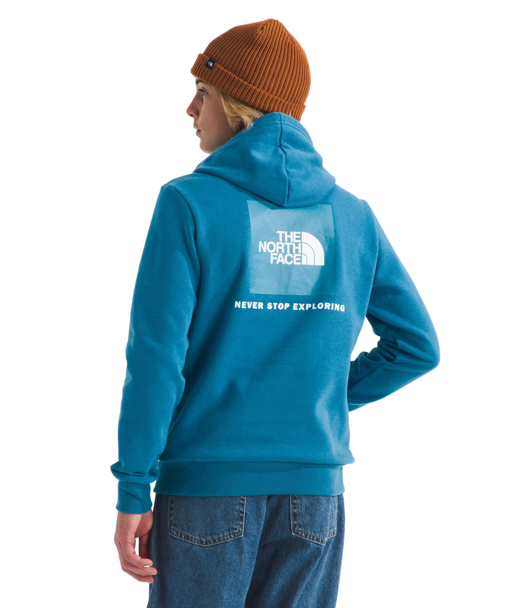Kids Box Logo Pullover Hoodie with Kangaroo Pocket