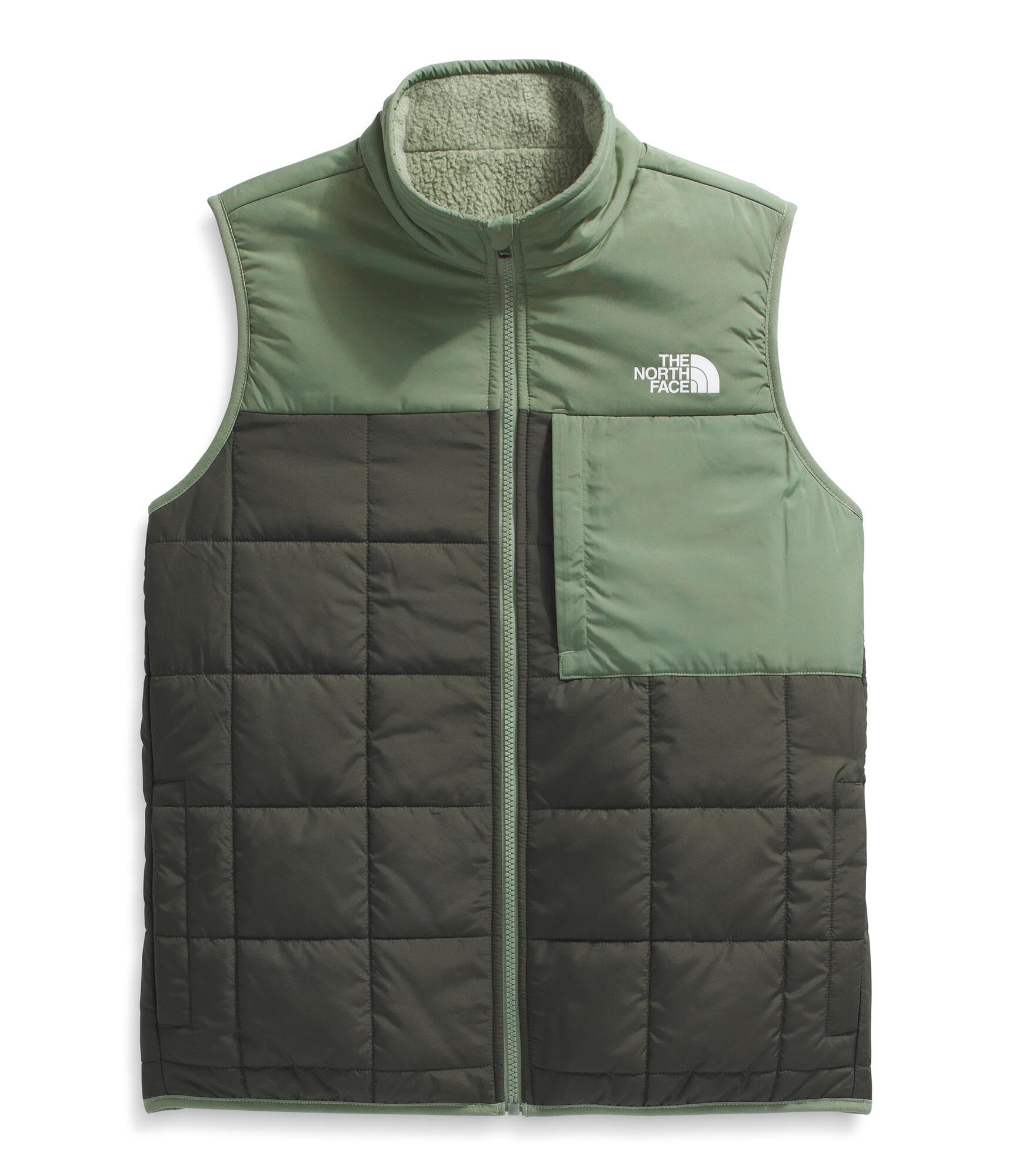 Boys Reversible Midweight Puffer Vest