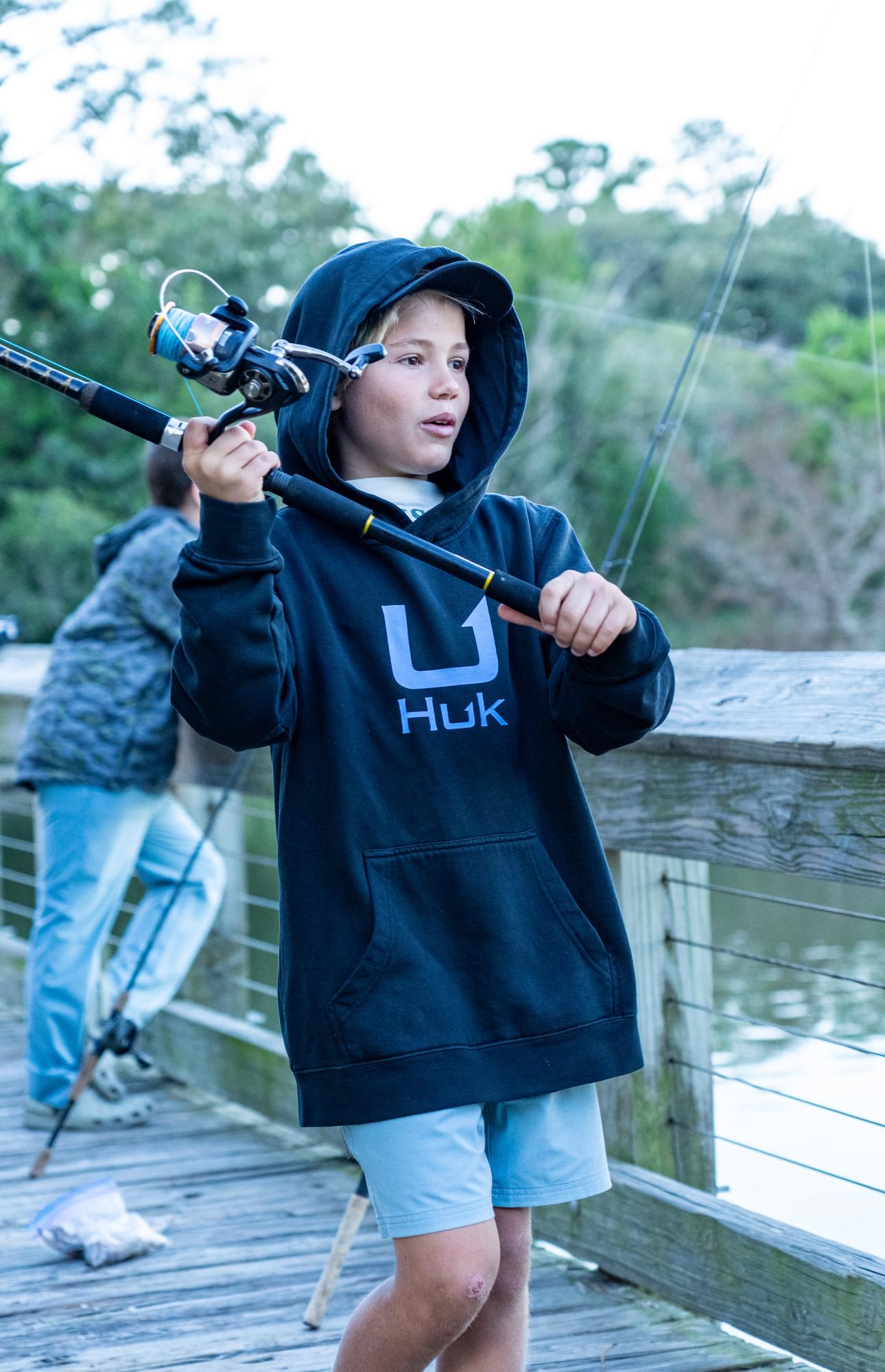 Kids Cotton Fleece Pullover Hoodie