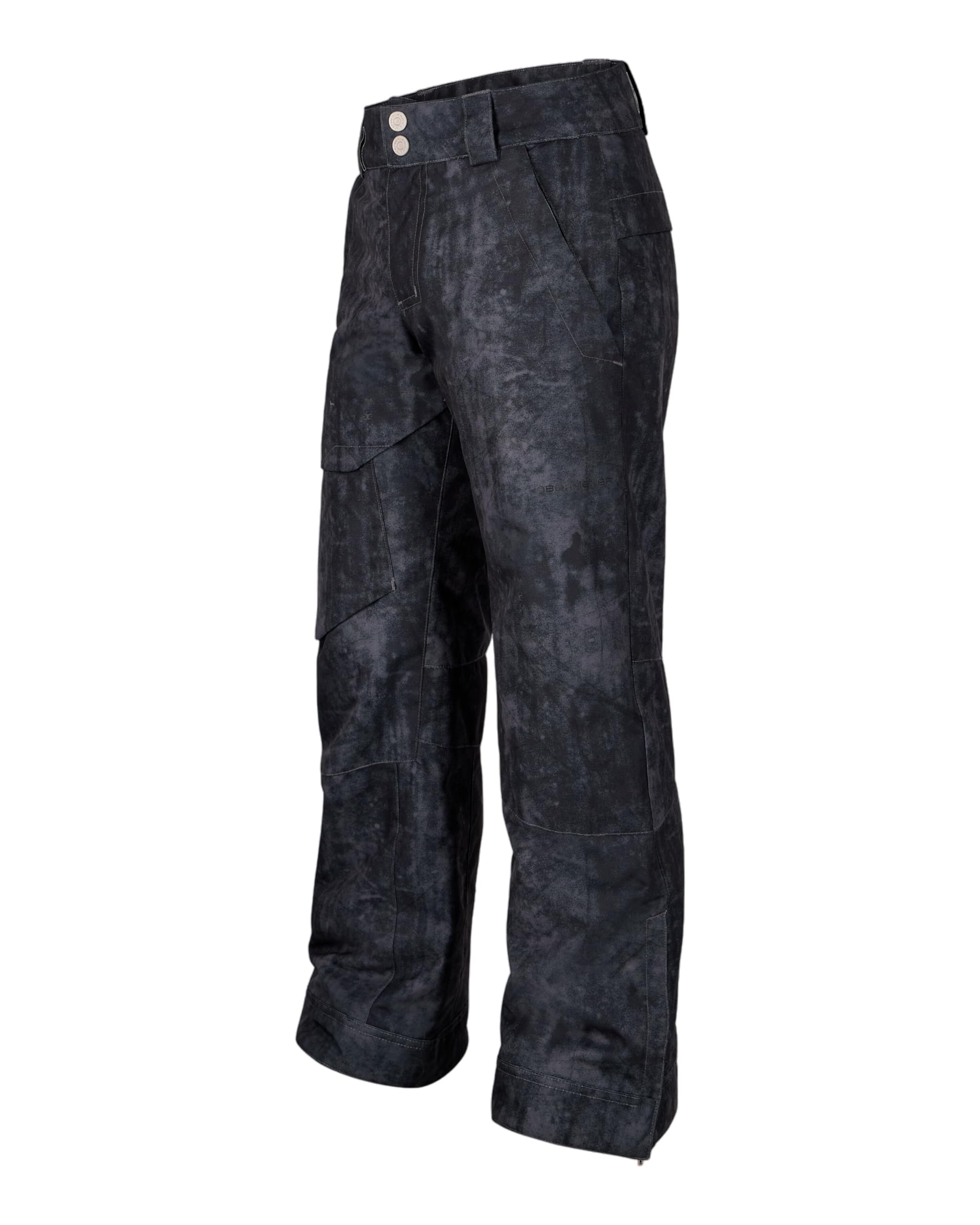 Boys Waterproof Insulated Print Snow Pants