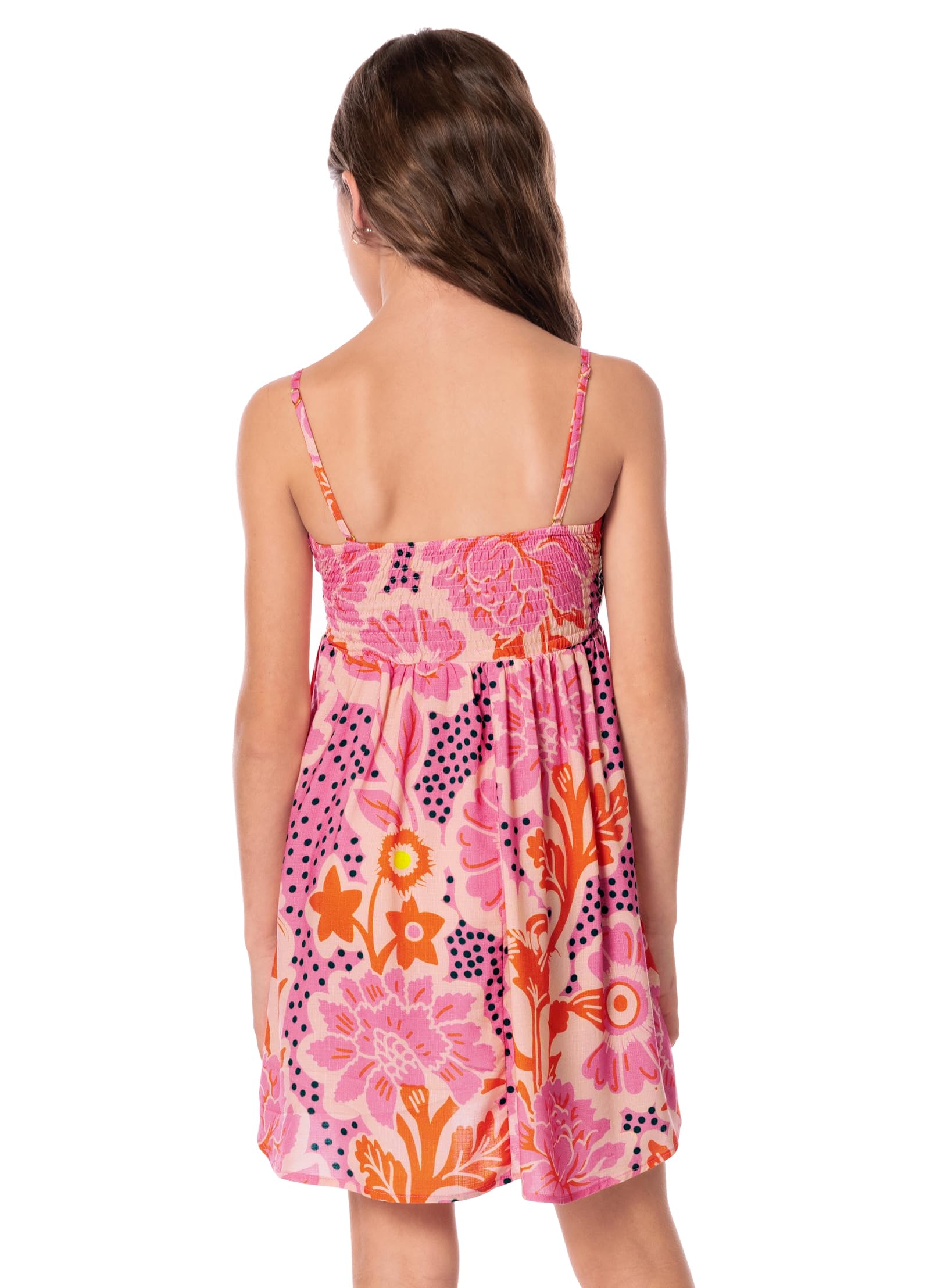 Maaji Girls' Blush Floral Short Dress