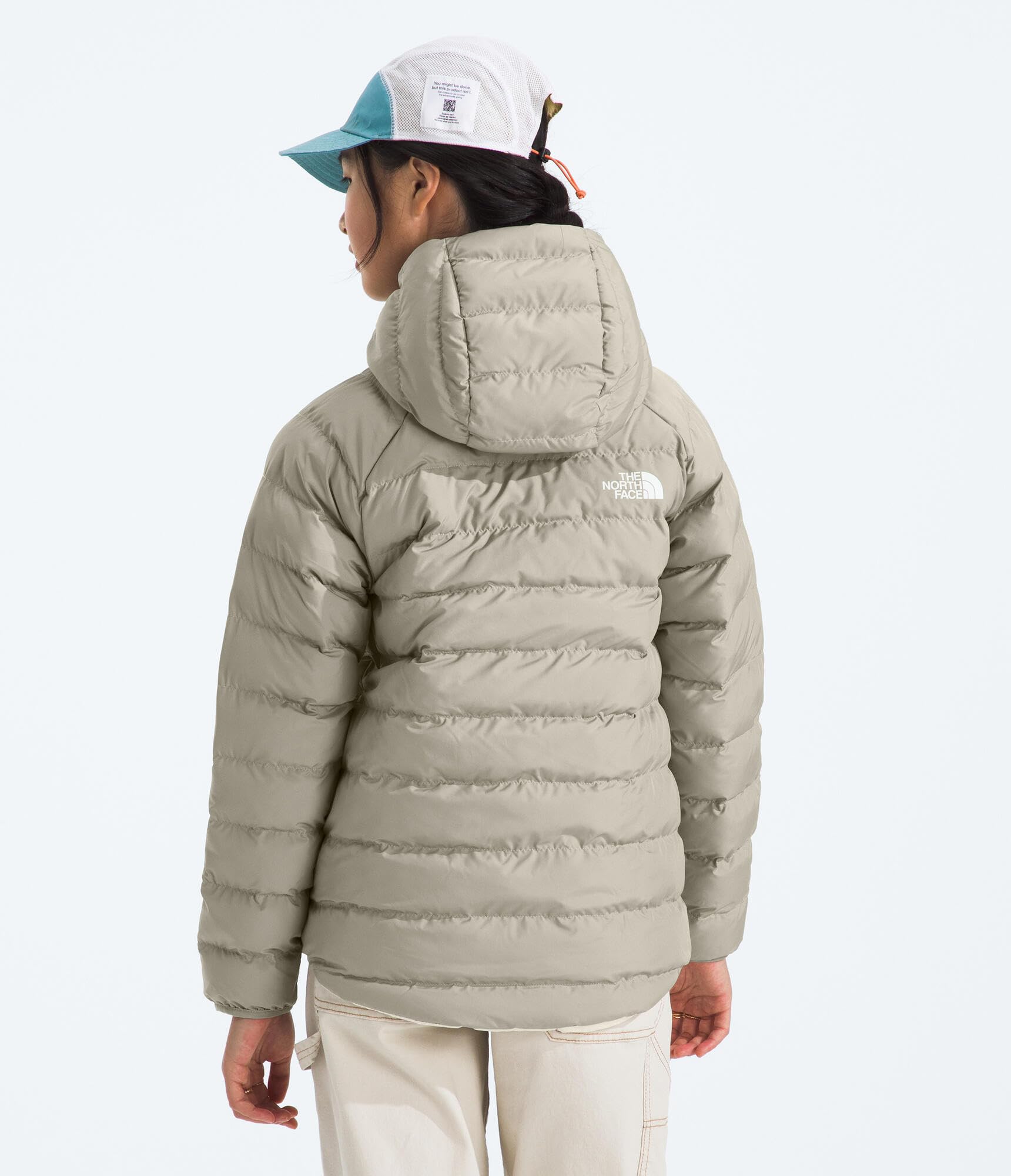 Girls Reversible Water-Repellent Hooded Winter Jacket