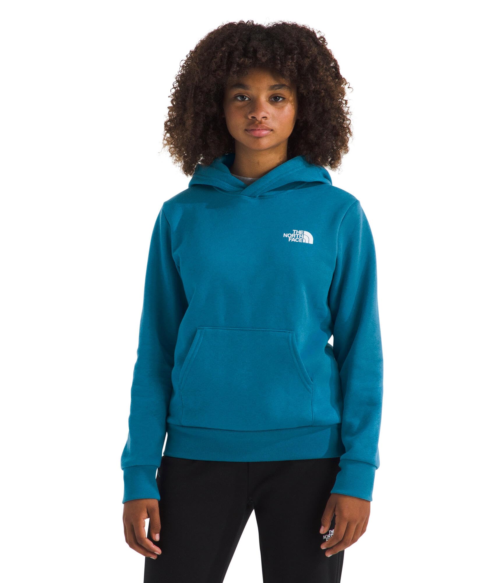 Kids Box Logo Pullover Hoodie with Kangaroo Pocket