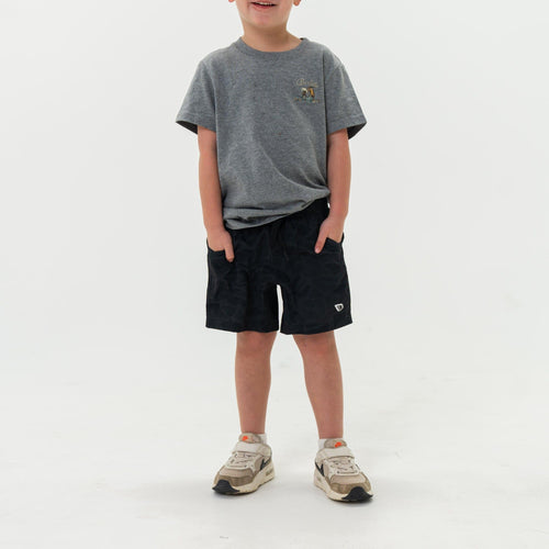 Boys Quick-Dry Stretch Athletic Shorts