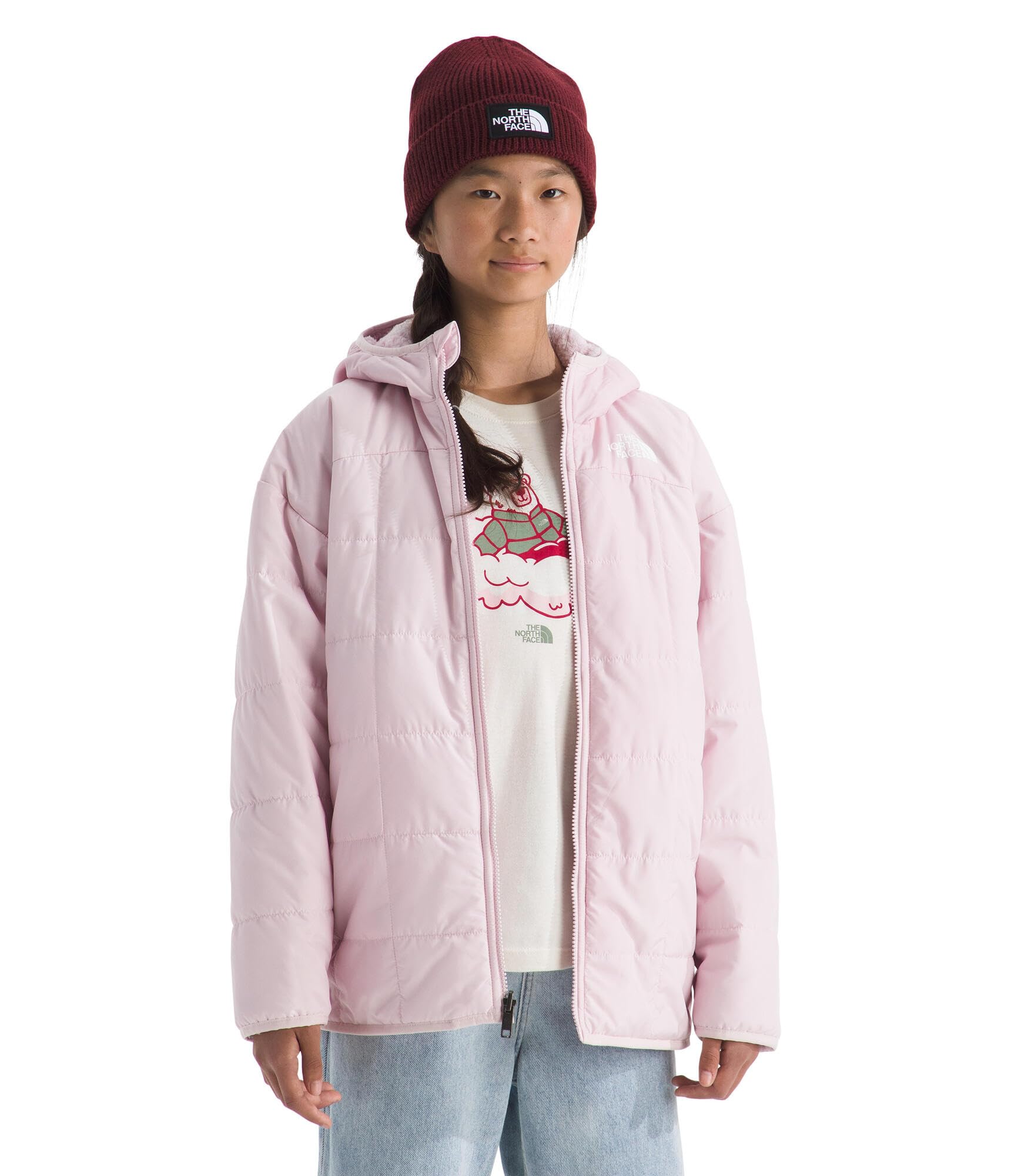 The North Face Girls' Reversible Shasta Short Parka