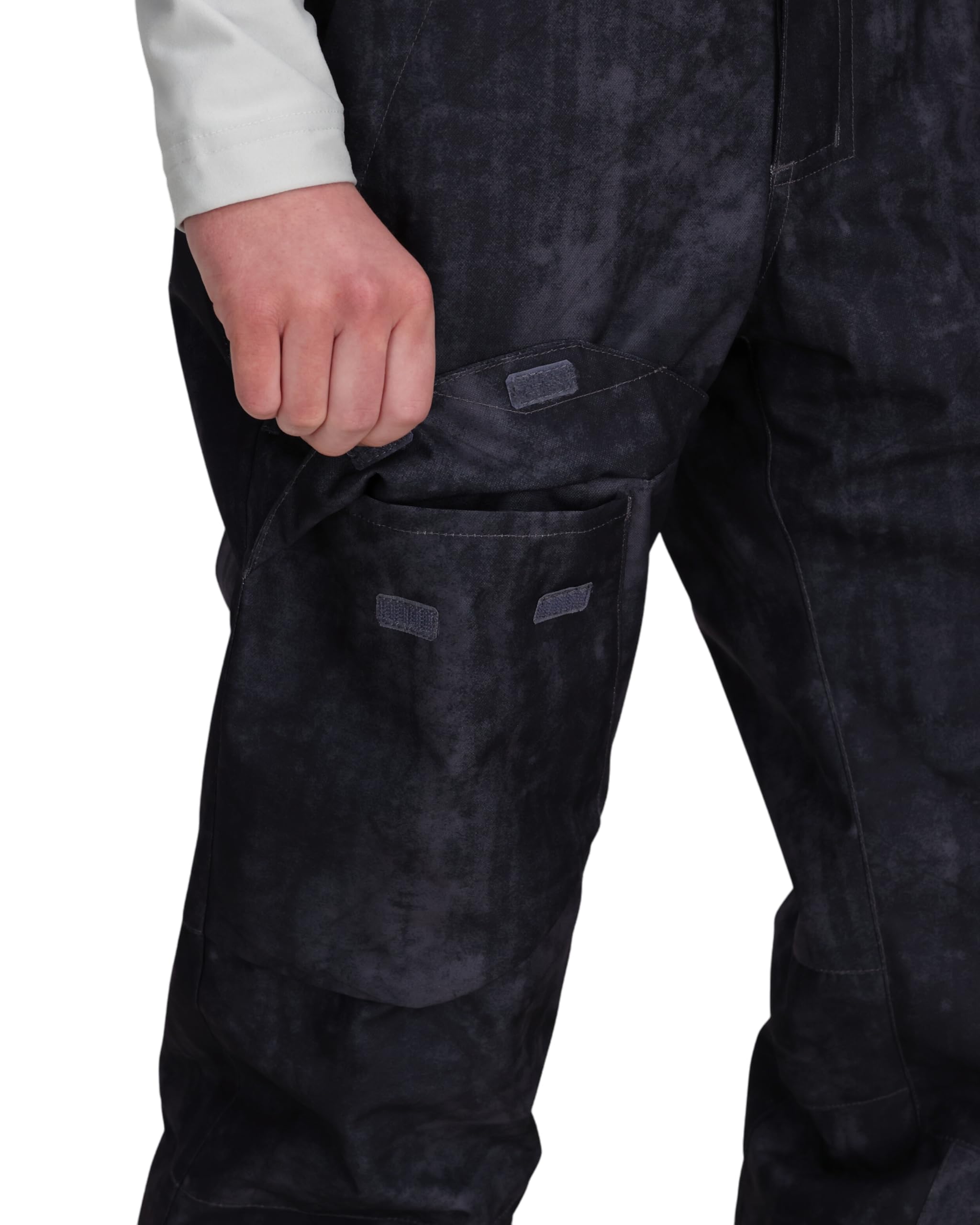 Boys Waterproof Insulated Print Snow Pants