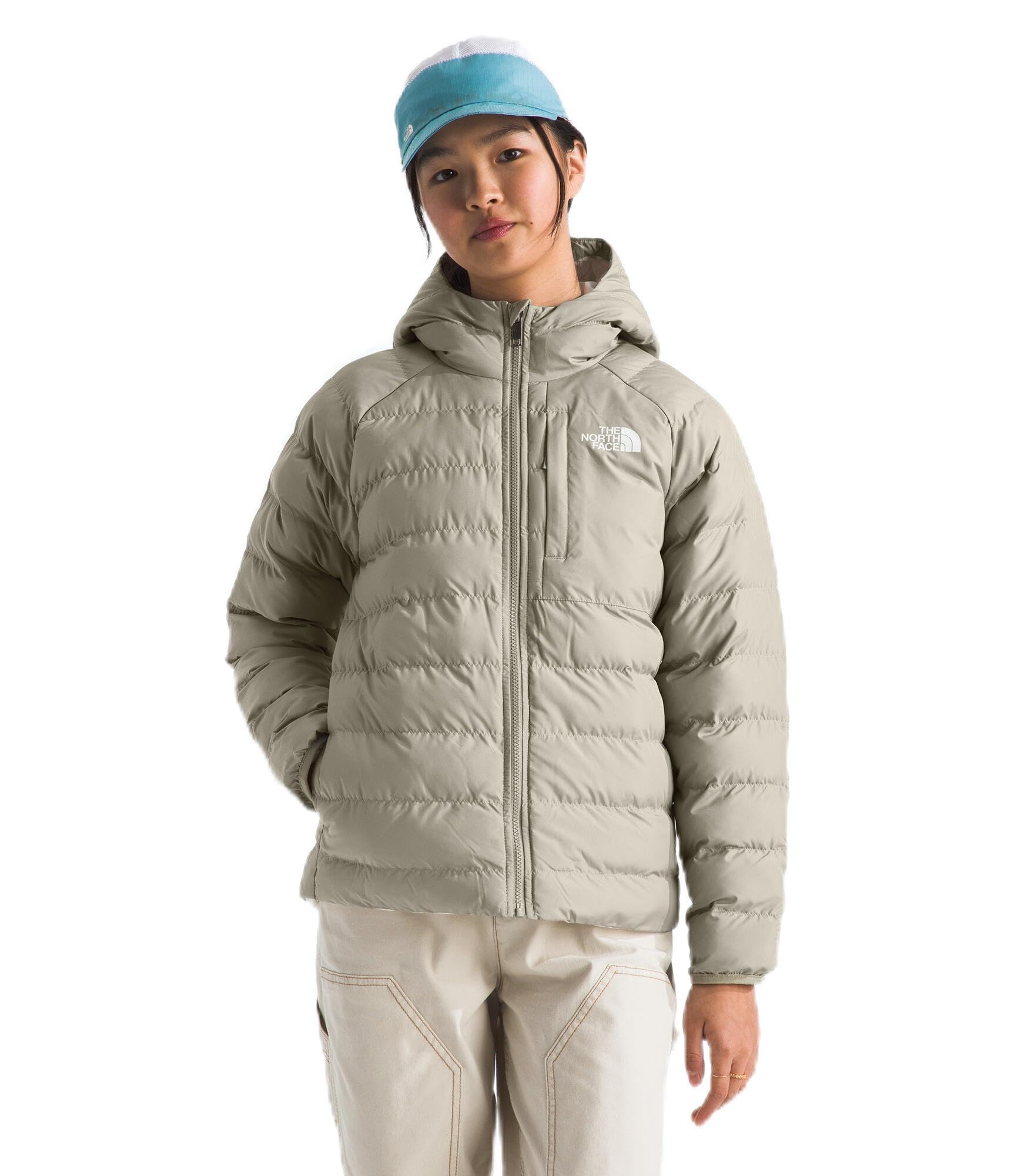 Girls Reversible Water-Repellent Hooded Winter Jacket