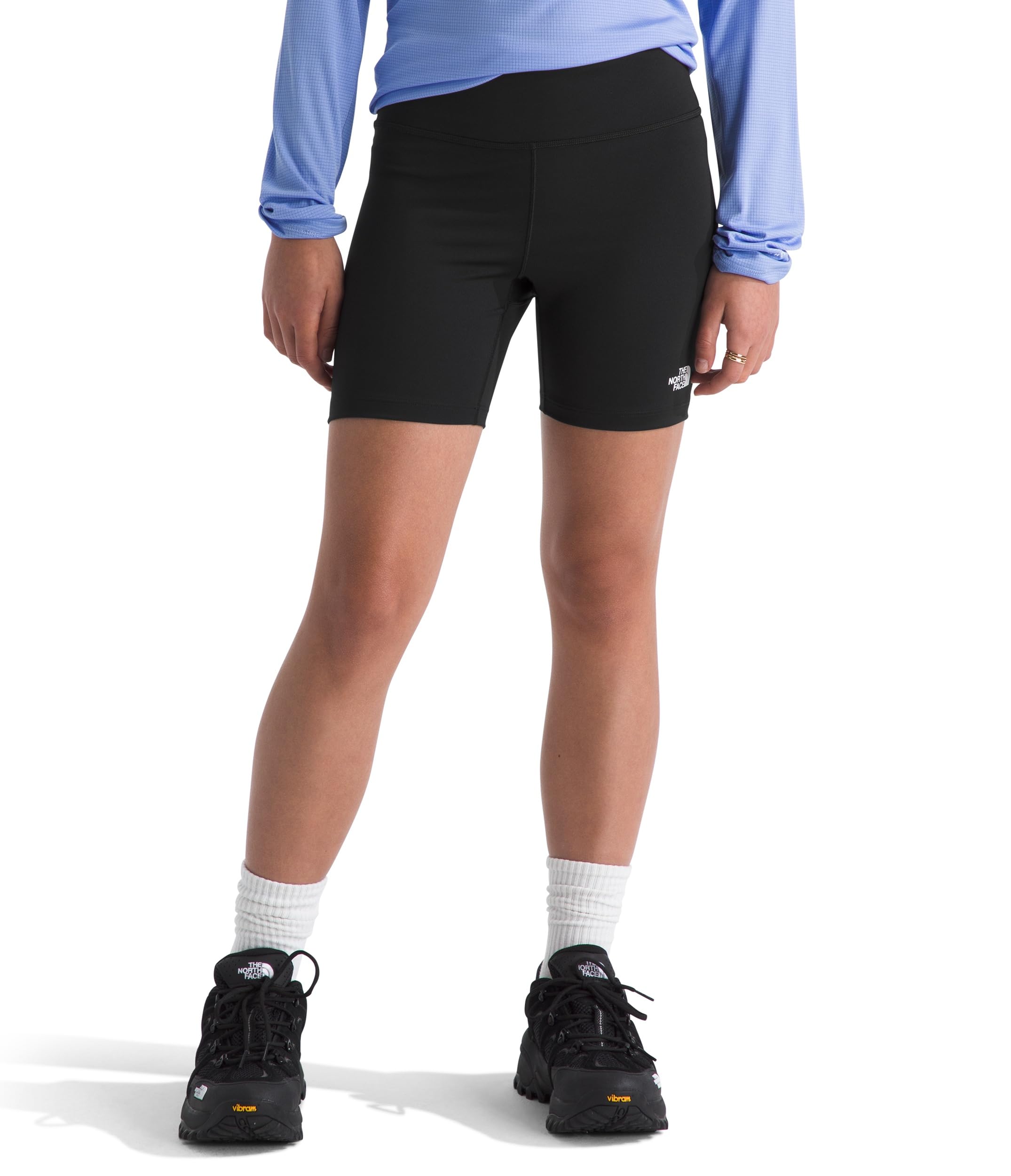 Girls Moisture-Wicking Flex Tight Shorts