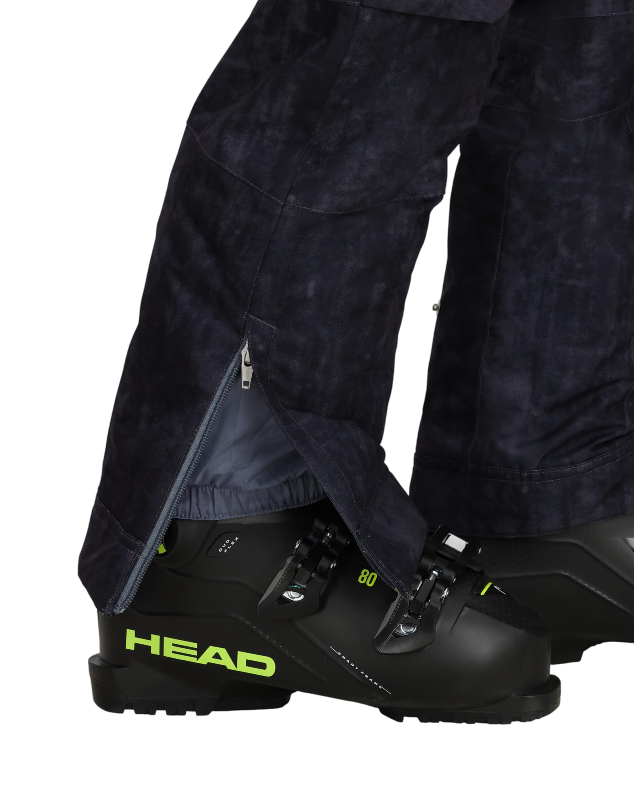 Boys Waterproof Insulated Print Snow Pants