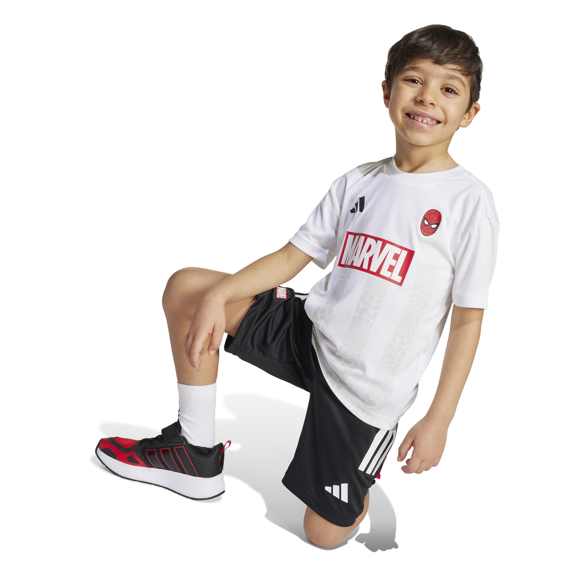 adidas Unisex-Child Marvel Avengers T-Shirt Set