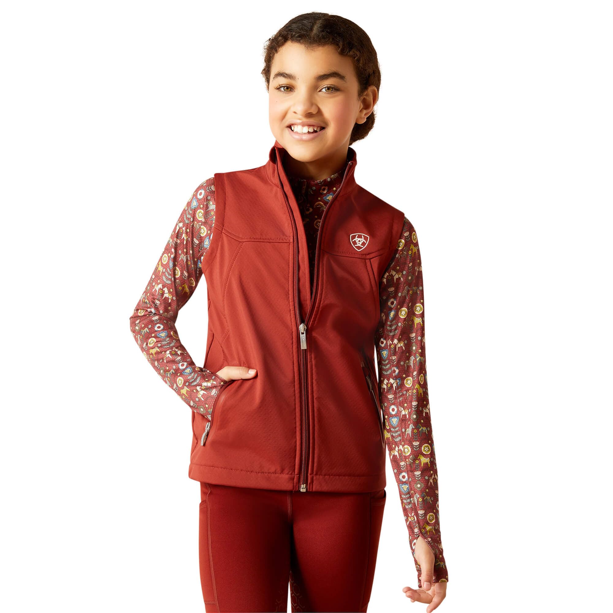 Ariat Unisex Youth's New Team Softshell Vest