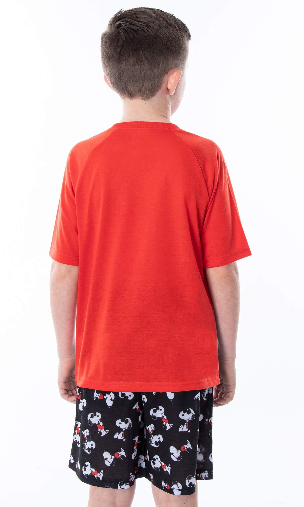 Boys Short Sleeve Graphic Pajama Set