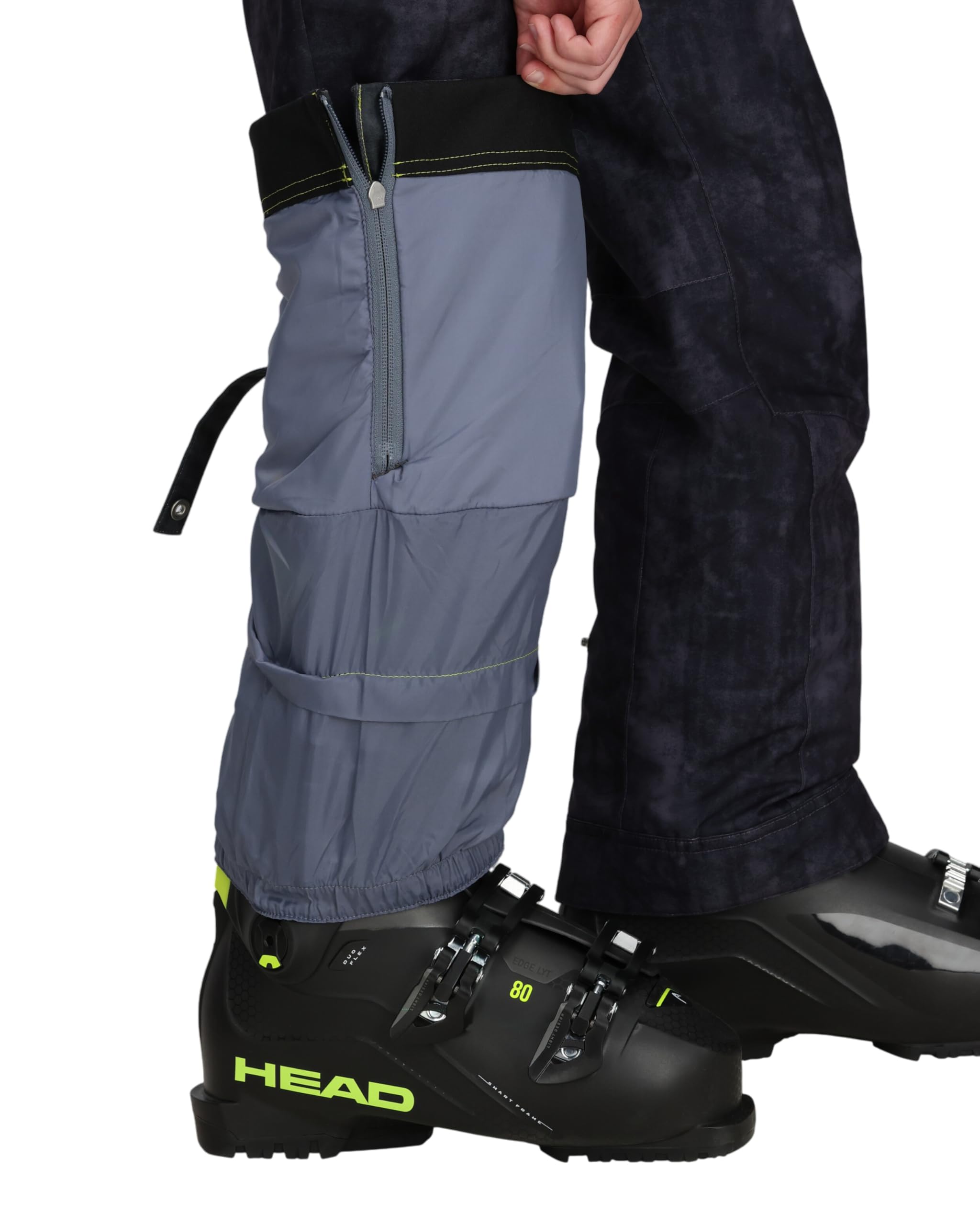 Boys Waterproof Insulated Print Snow Pants
