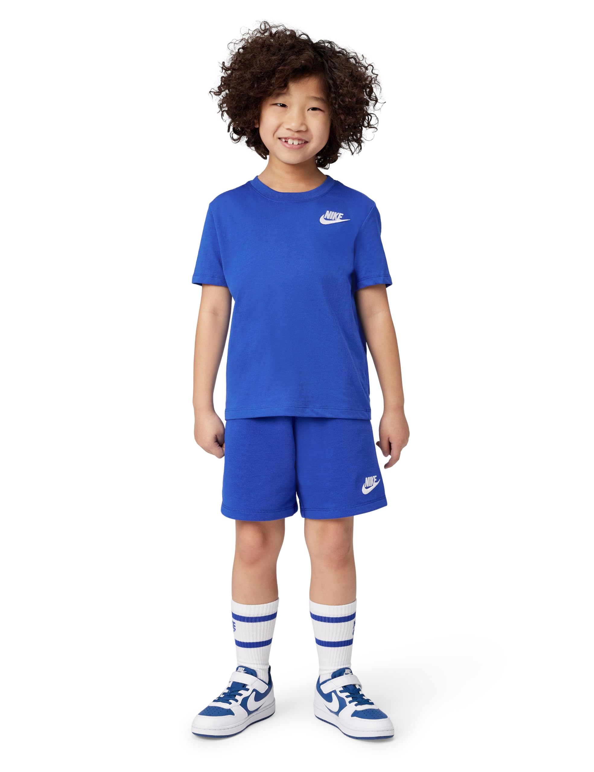 Nike Boys' Sportswear Club T-Shirt and Shorts 2-Piece Outfit Set