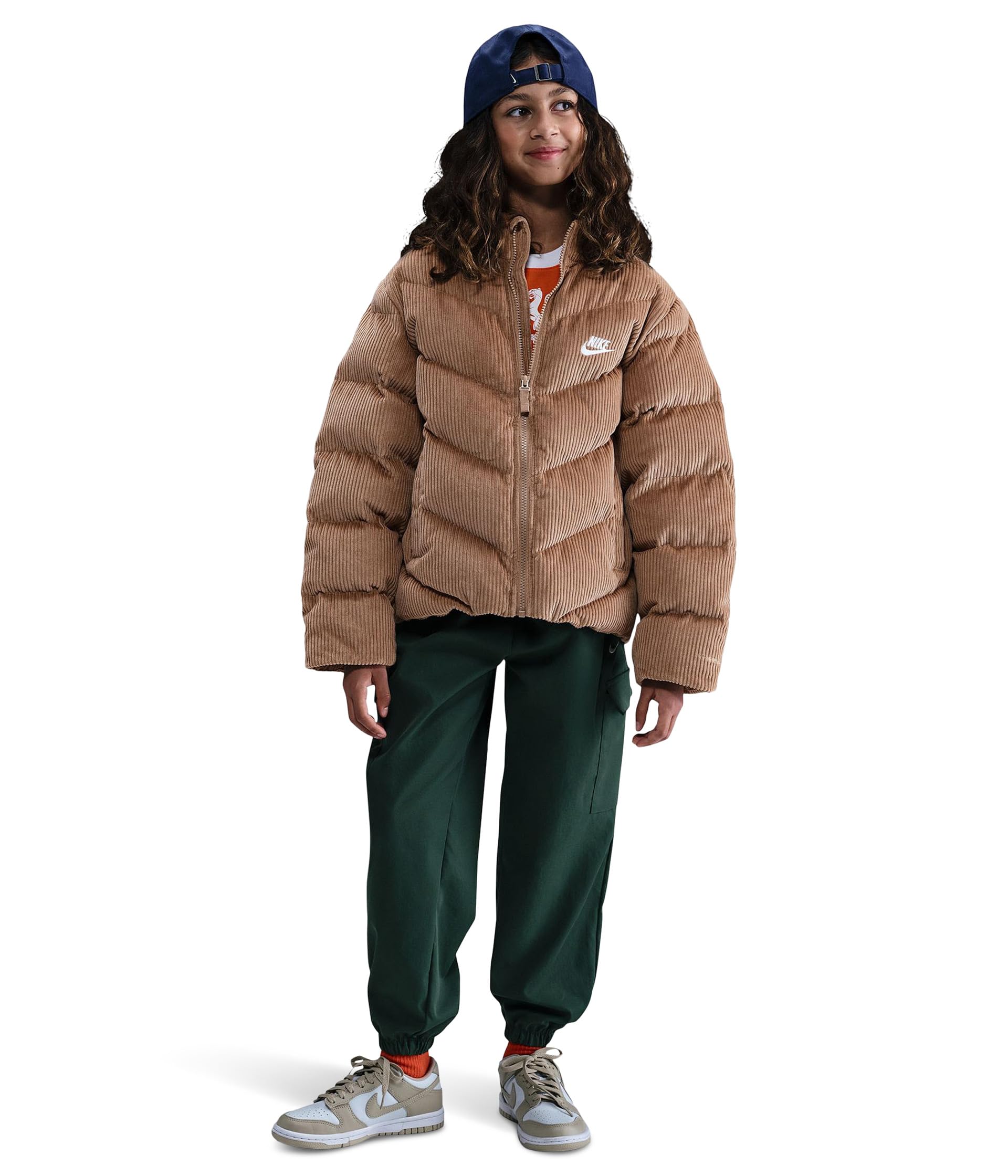 Kids Loose-Fit Thermal Puffer Jacket