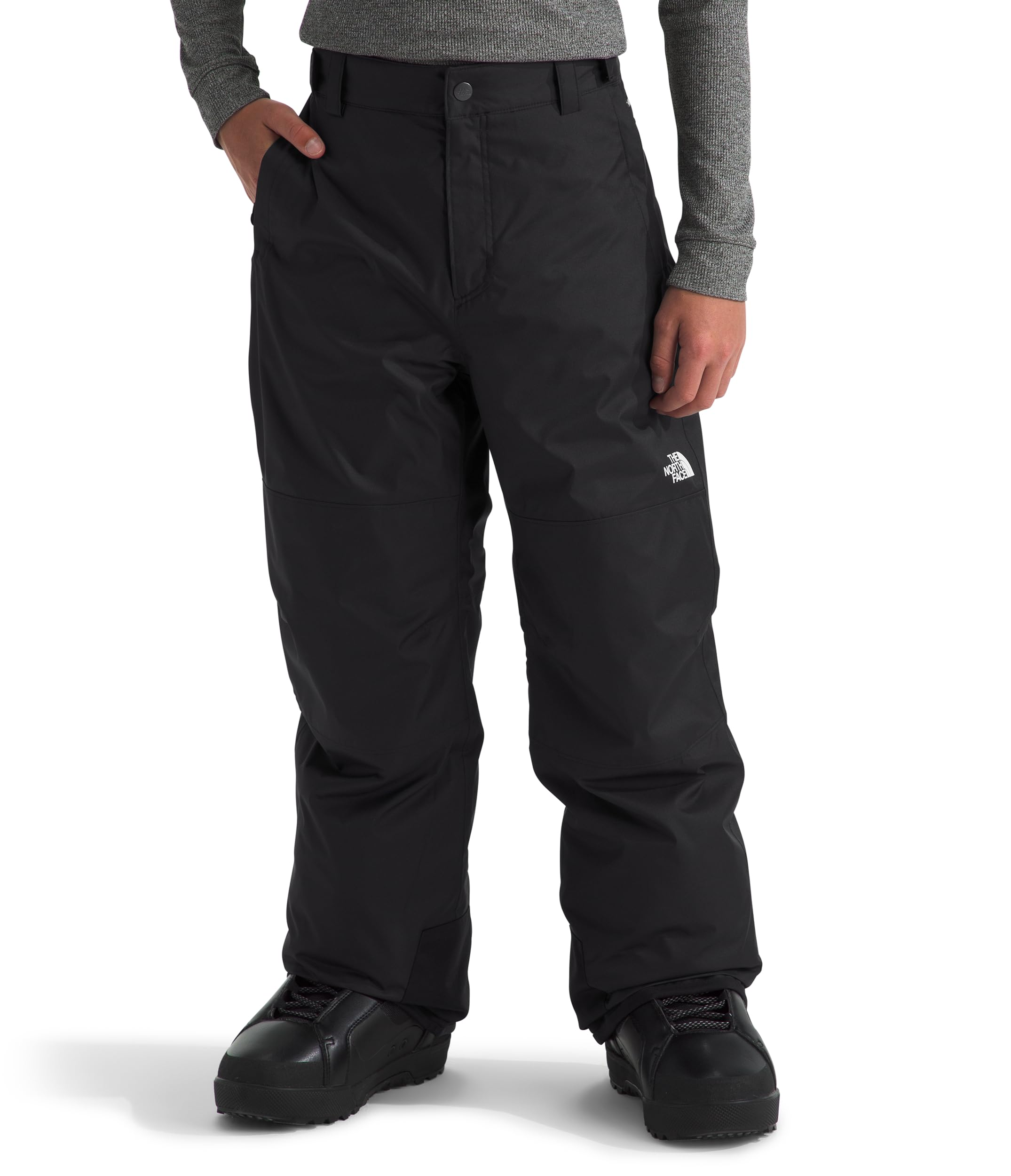 Boys Waterproof Insulated Ski & Snowboard Pants with Gaiters