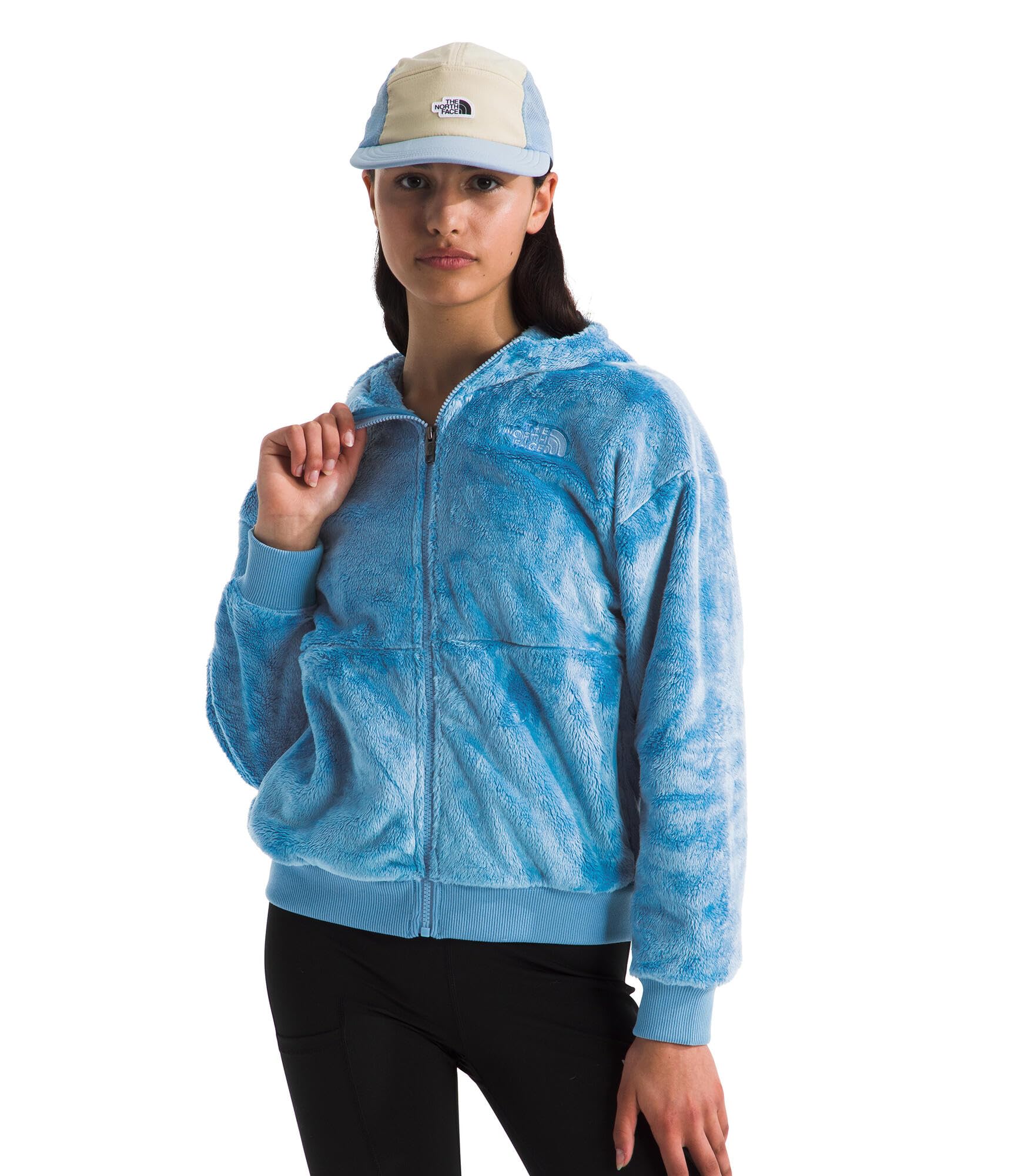 Girls Full-Zip Fleece Hooded Jacket