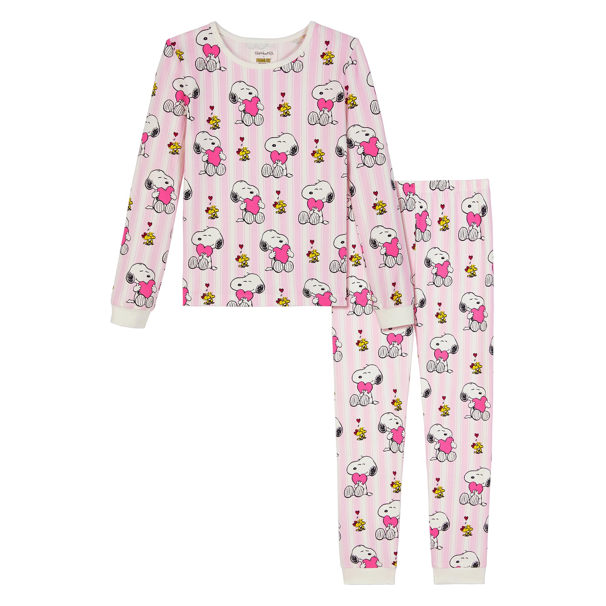 Kids Long Sleeve Stretch Jersey Pajama Set