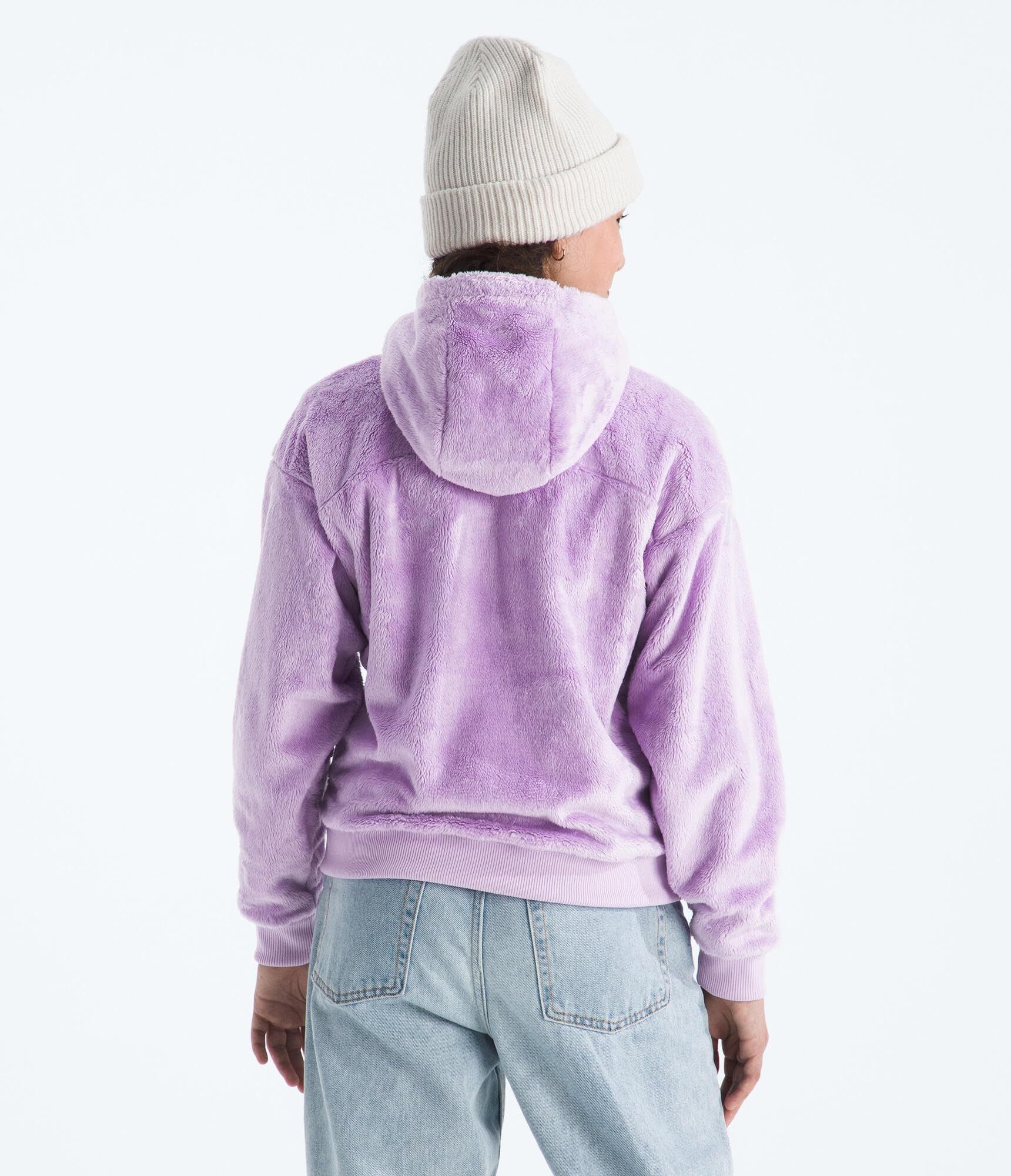Girls Full-Zip Fleece Hooded Jacket