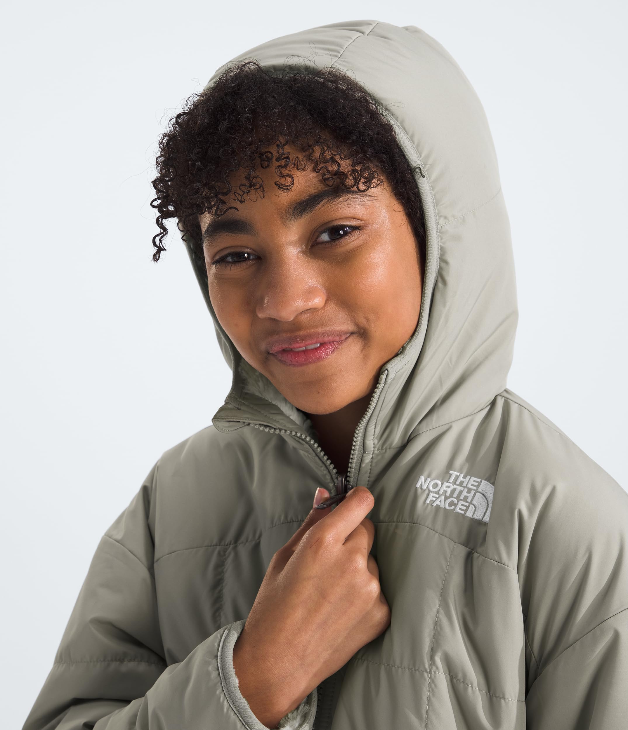 The North Face Girls' Reversible Shasta Short Parka