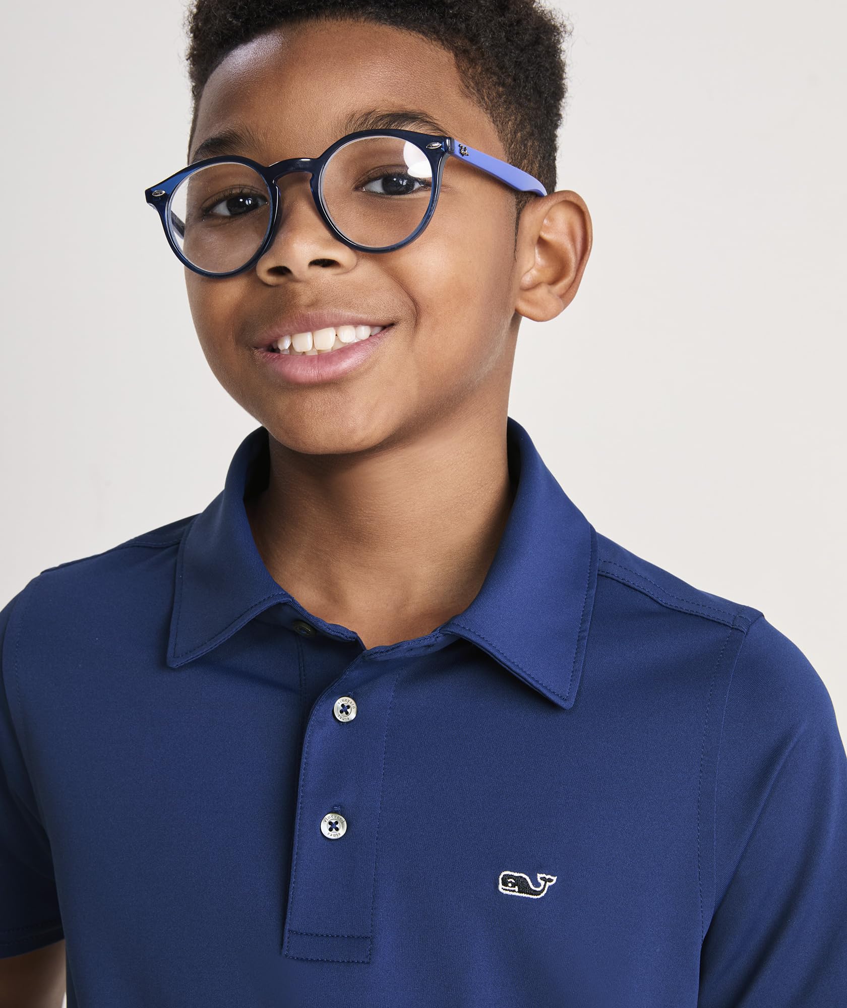 Vineyard Vines Boys' Boys Solid Sankaty Polo