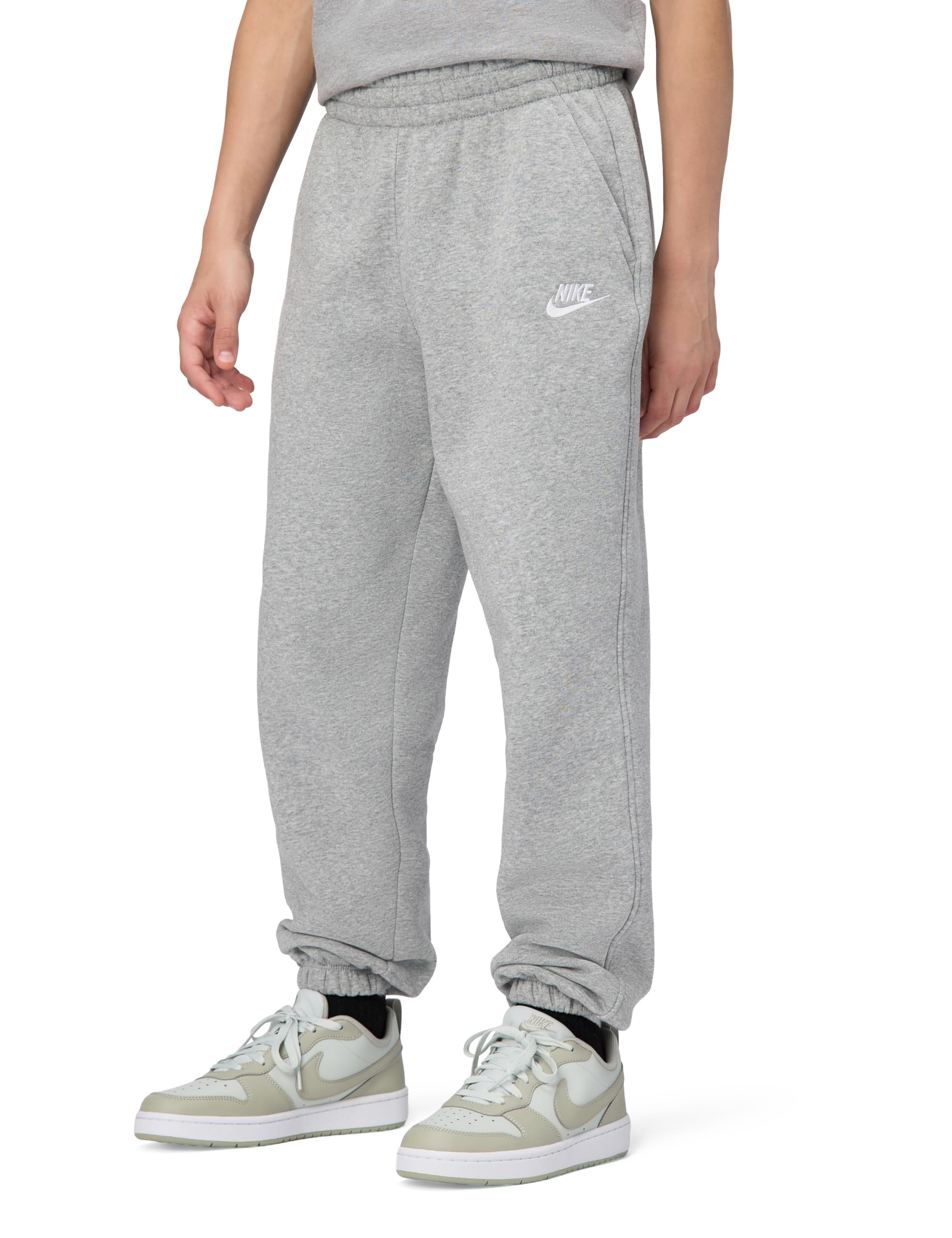 Nike Unisex Big Kids' Sportswear Club Fleece Loose Pants - Boys and Girls