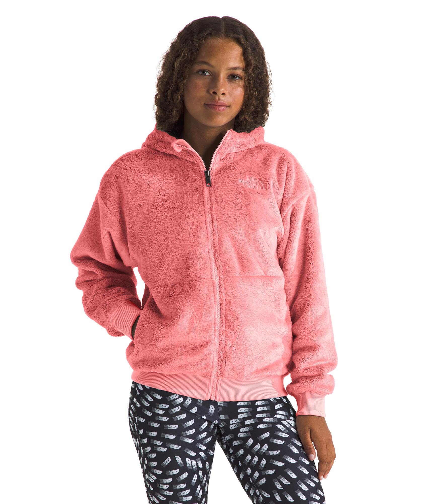 Girls Full-Zip Fleece Hooded Jacket