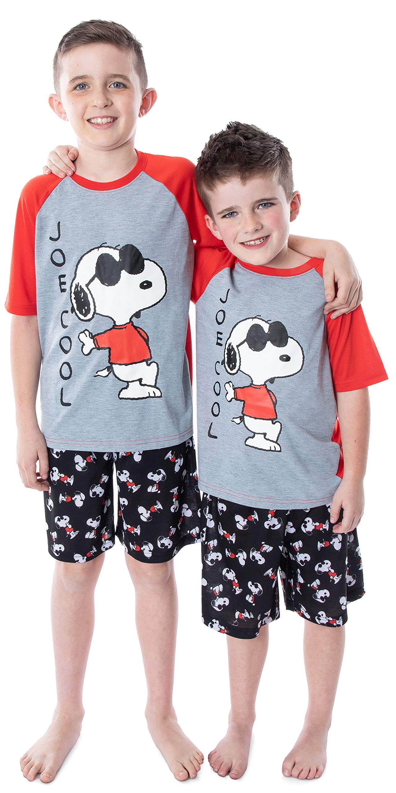 Boys Short Sleeve Graphic Pajama Set