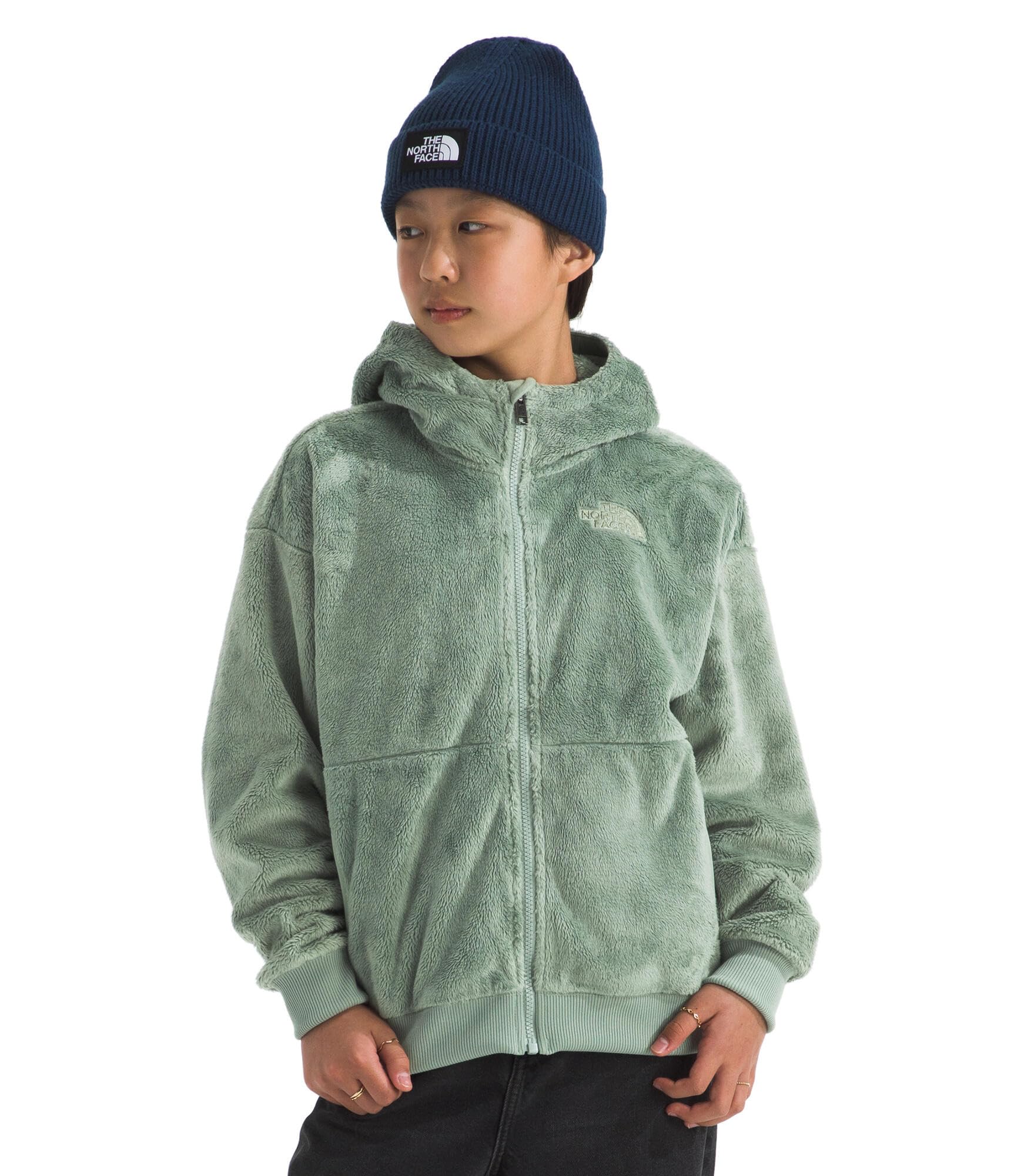 Girls Full-Zip Fleece Hooded Jacket