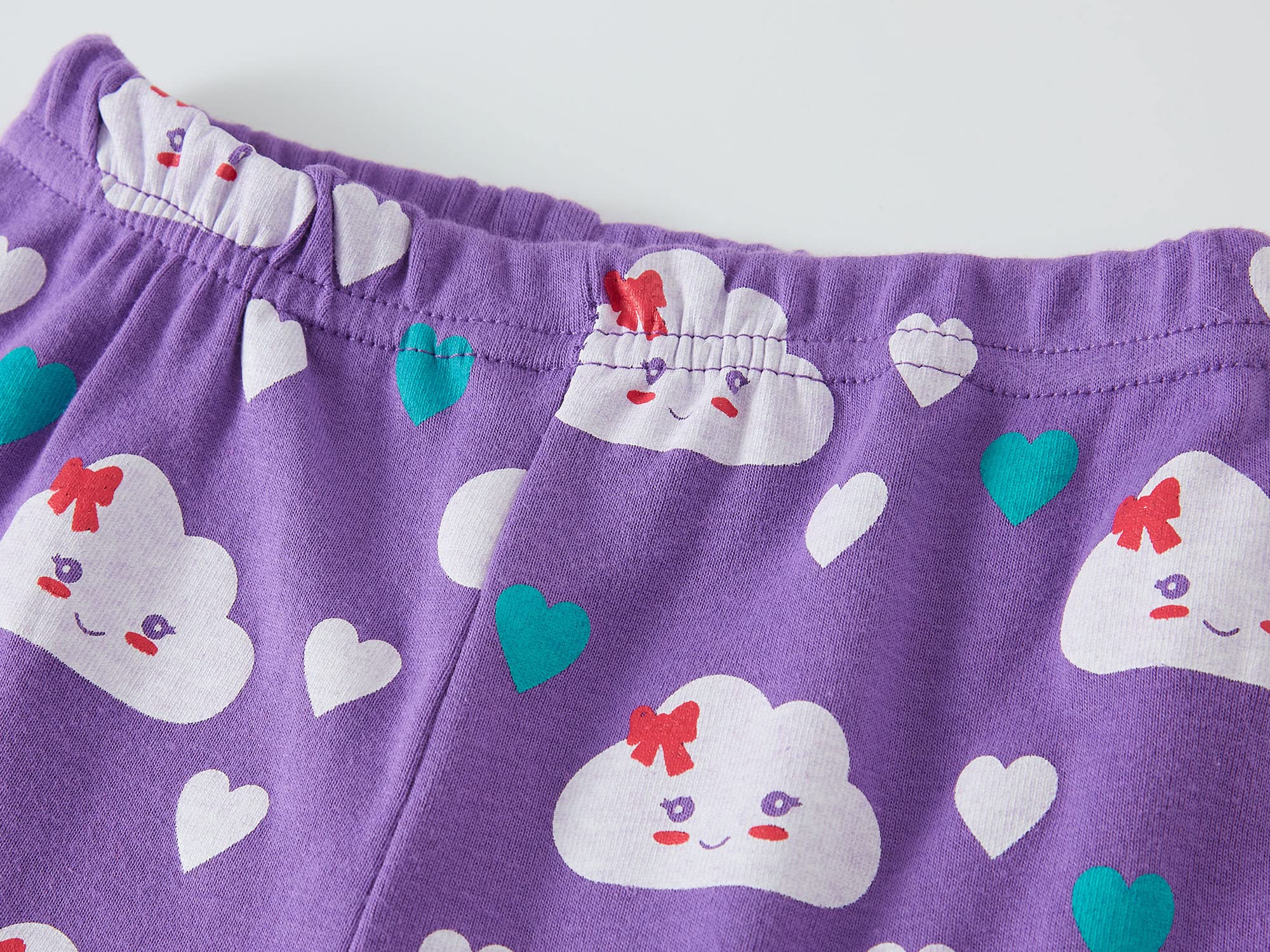 Girls Cotton Christmas Pajamas with Matching Doll Set